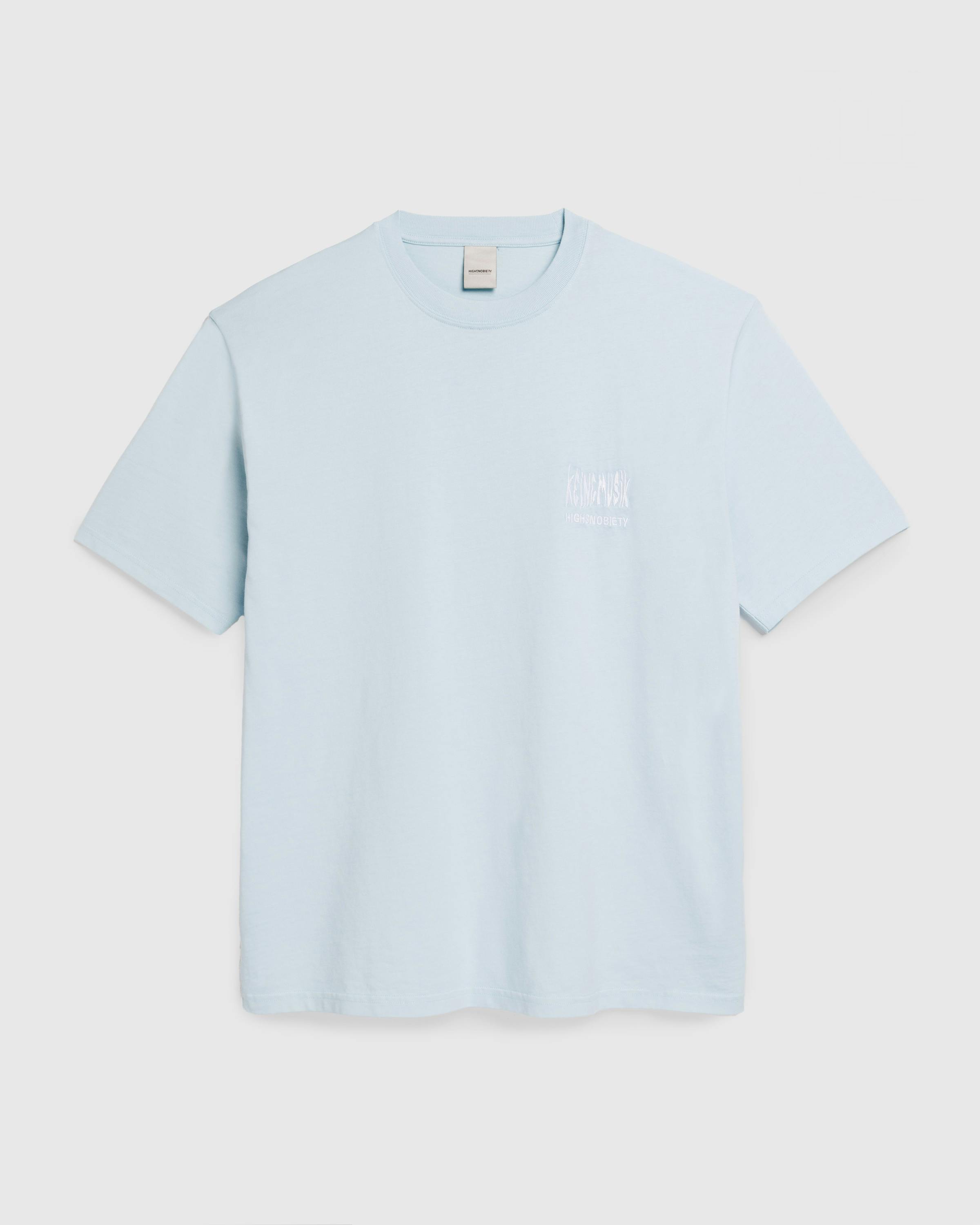 Highsnobiety x Keinemusik – SS Tee - T-Shirts - Light Blue - Image 4