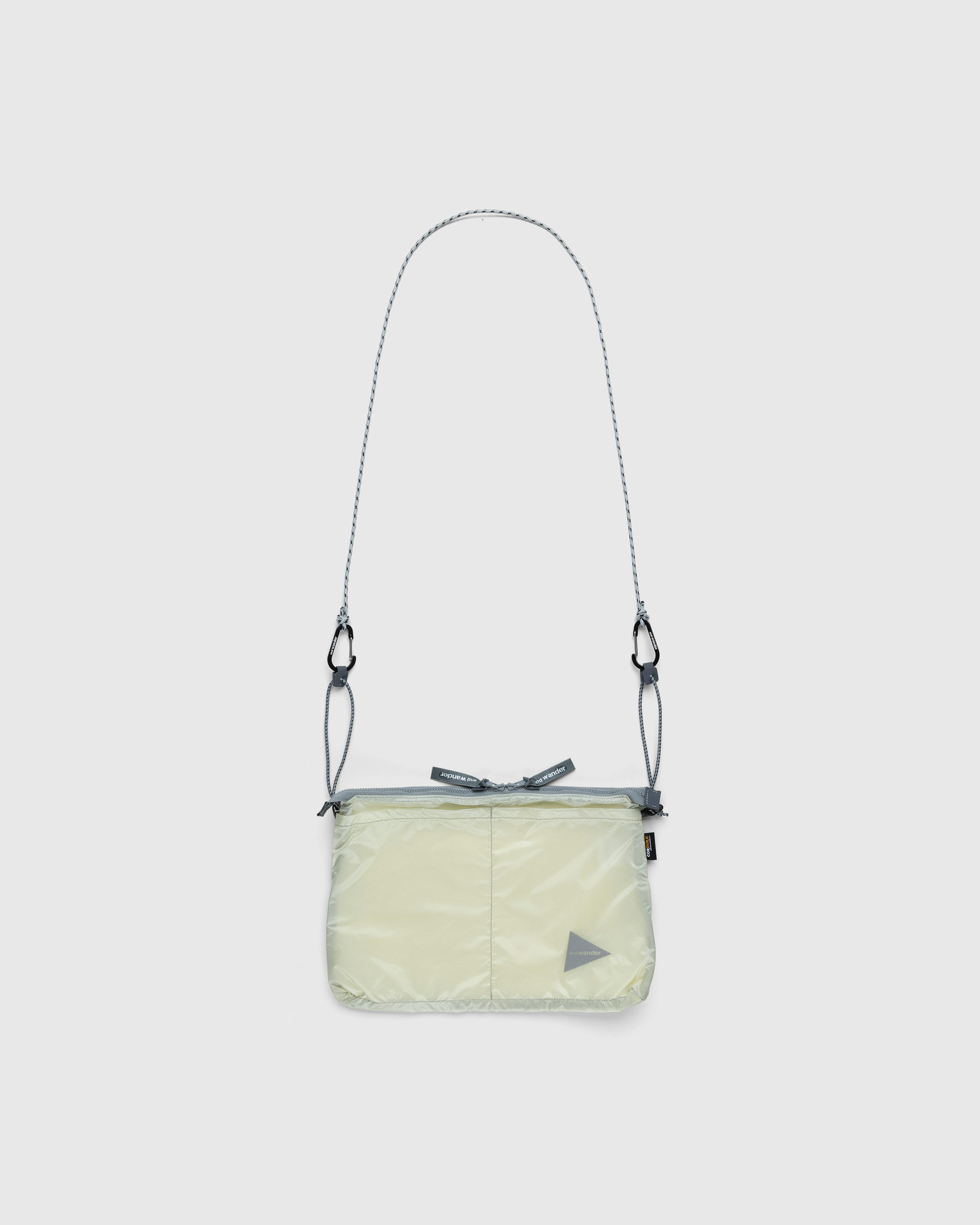 And Wander – Sil Sacoche Off White - Shoulder Bags - White - Image 1