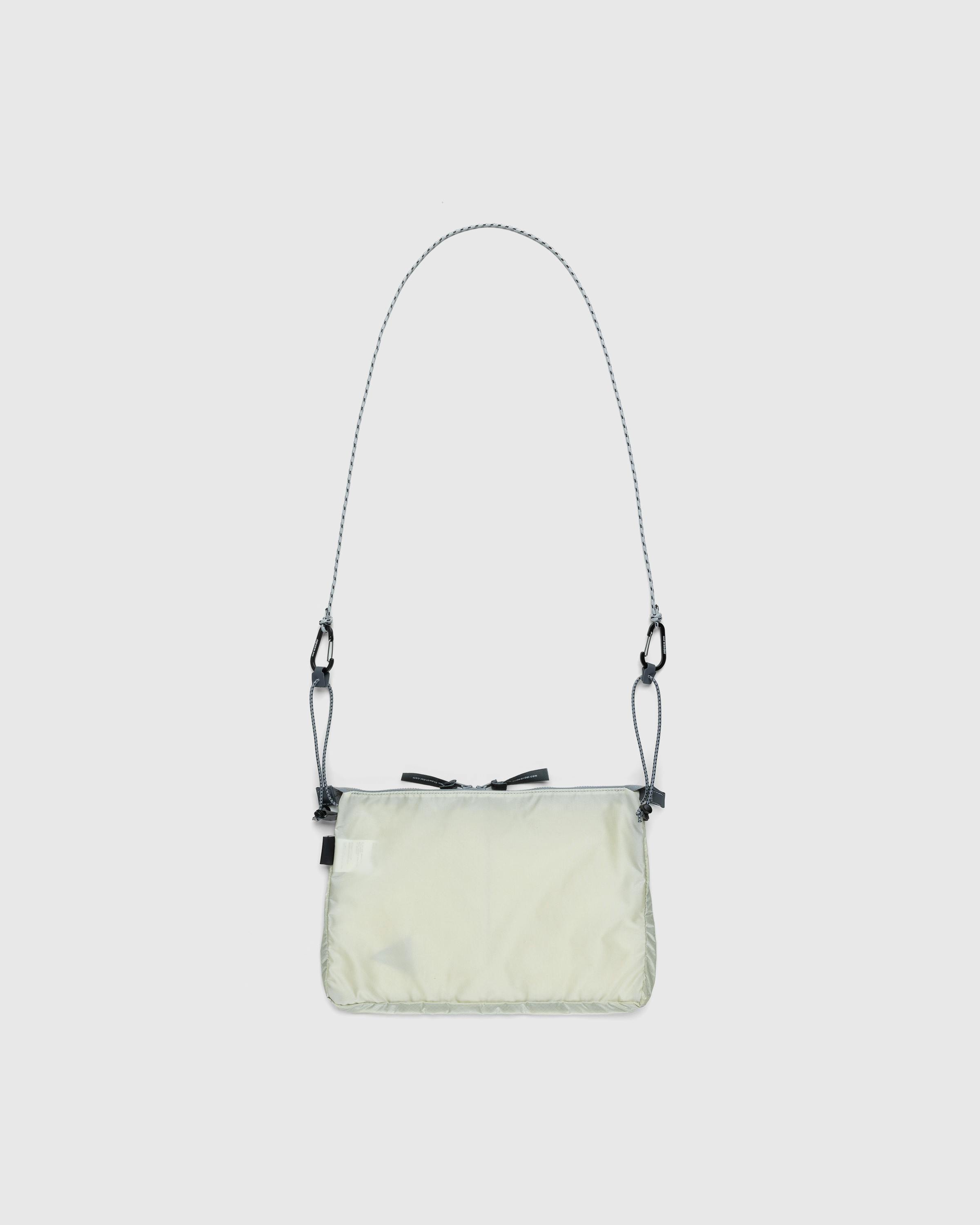 And Wander – Sil Sacoche Off White - Shoulder Bags - White - Image 3