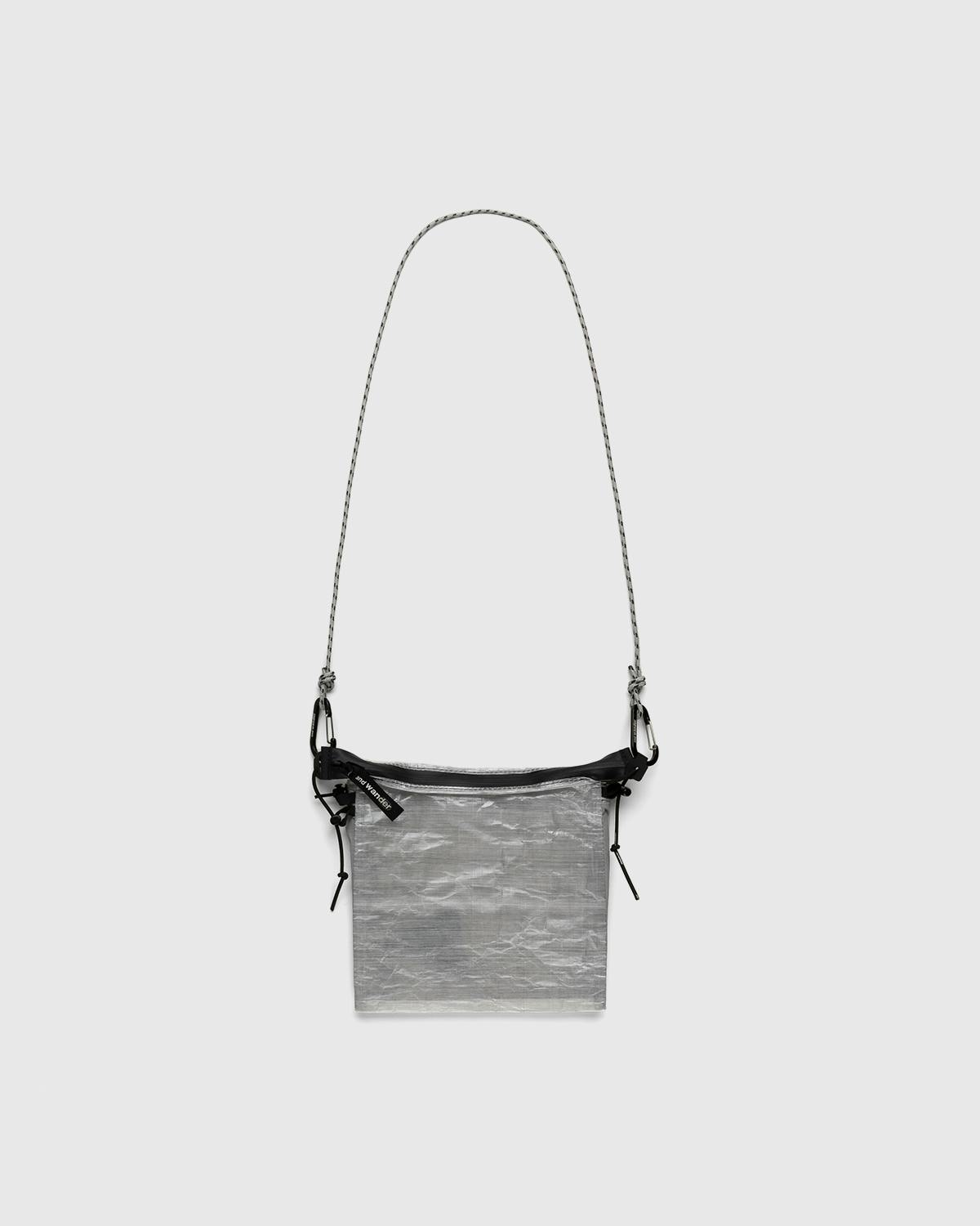 And Wander – Dyneema Sacoche Charcoal - Shoulder Bags - Black - Image 4