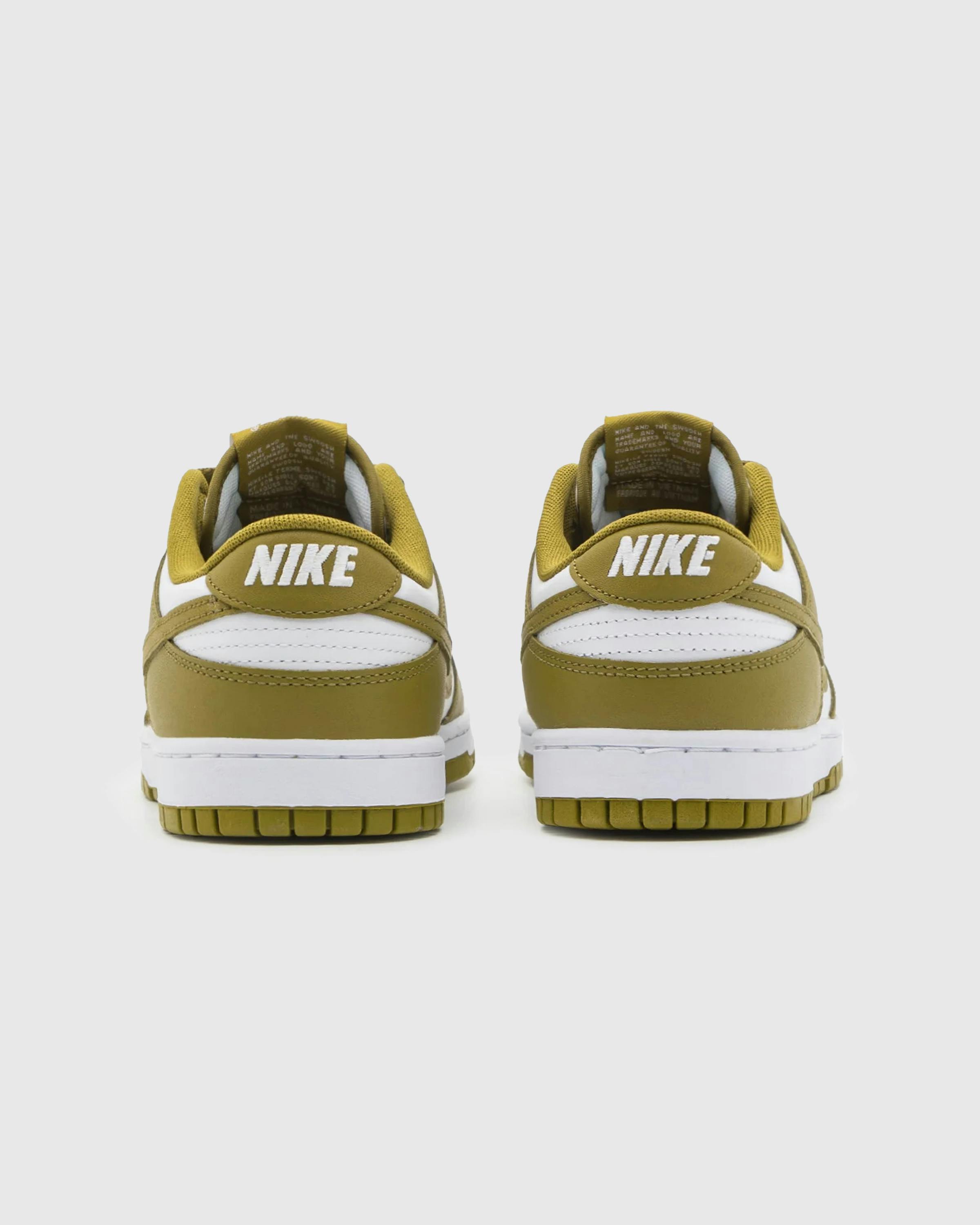 Nike – Dunk Low Retro White/Pacific Moss - Low Top Sneakers - White - Image 4