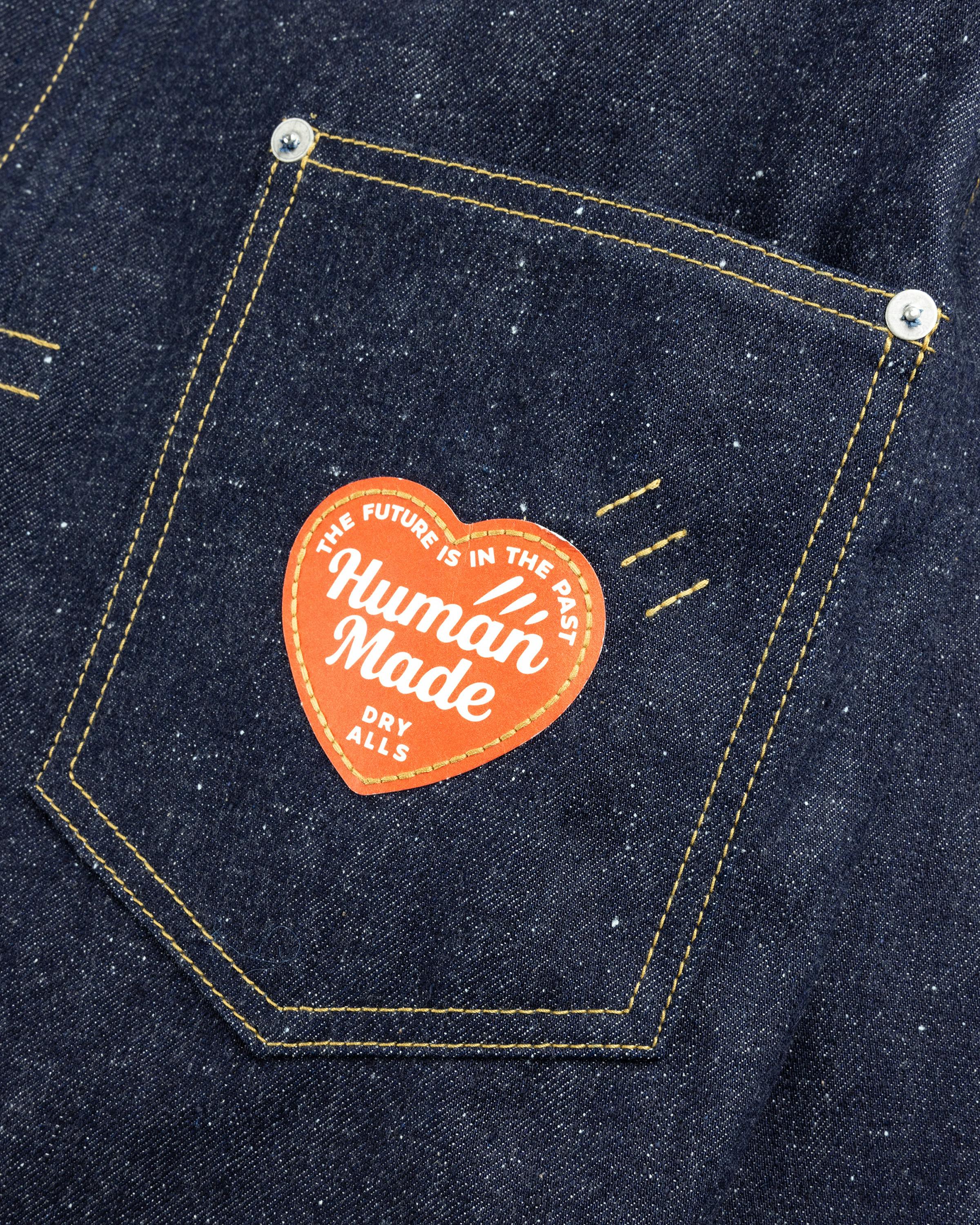 Human Made – Denim Work Jacket Rigid Indigo - Denim Jackets - Blue - Image 7