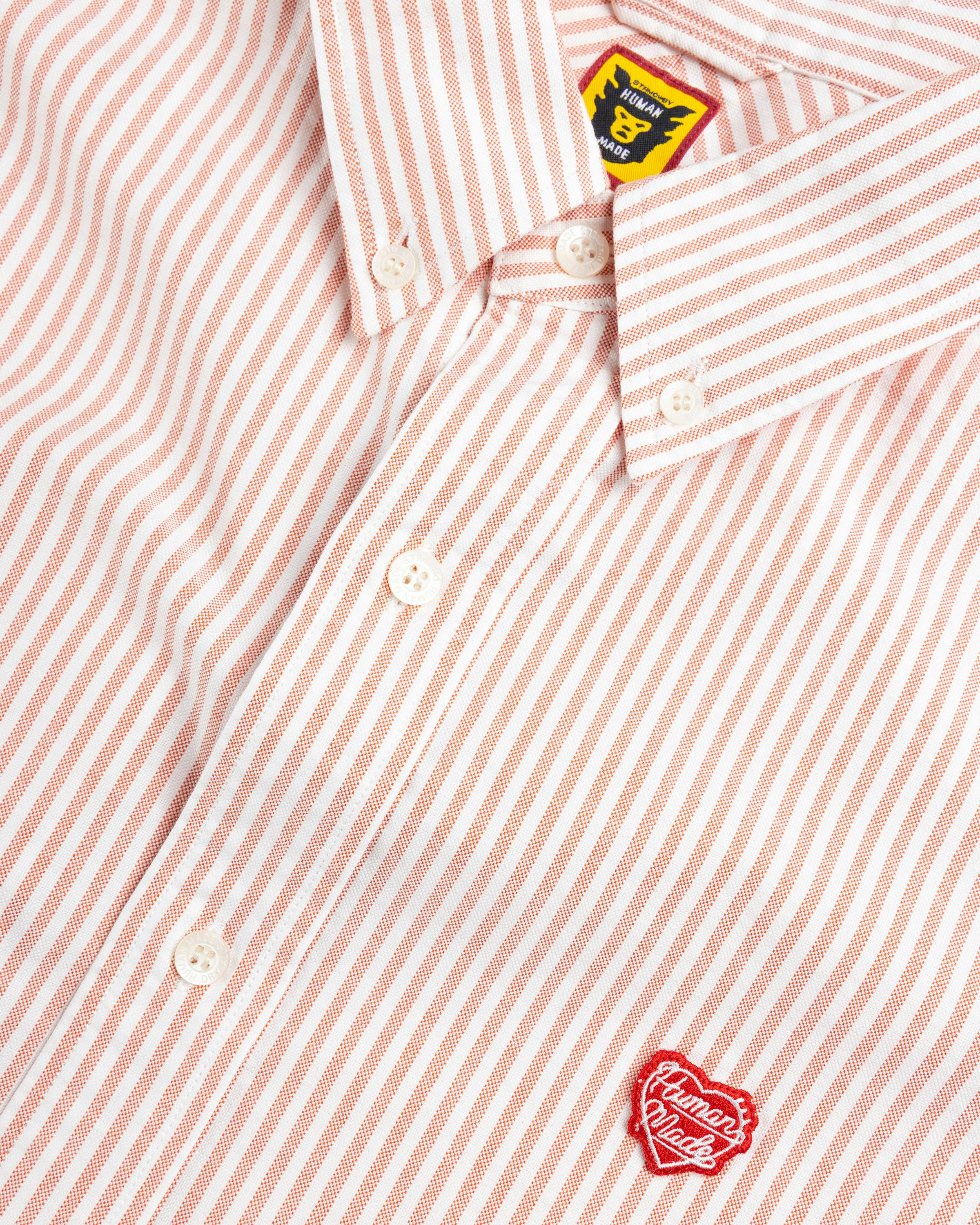 Human Made – Striped Oxford BD Shirt Red - Longsleeve Shirts - Red - Image 5