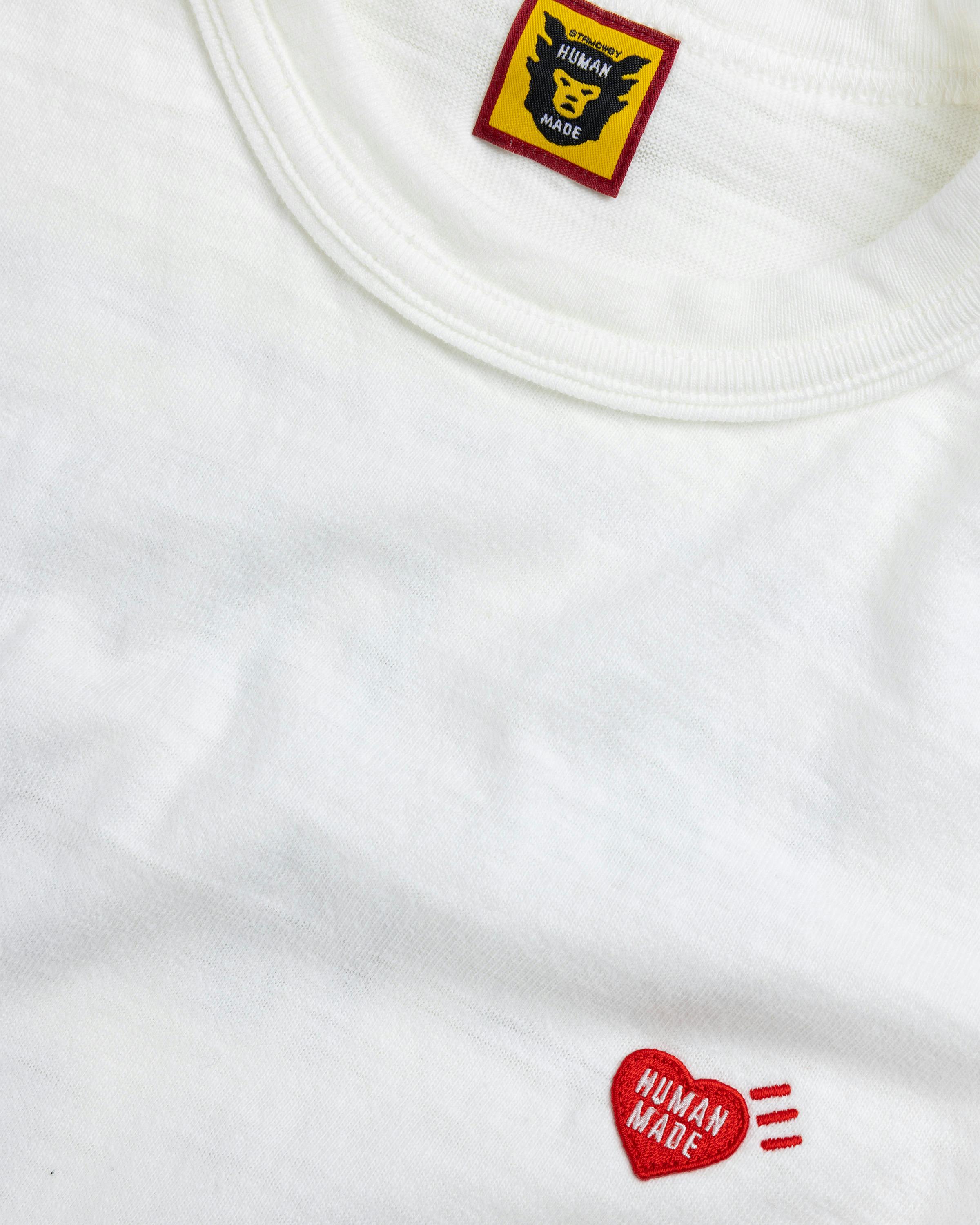 Human Made – Heart Badge T-Shirt White - T-Shirts - White - Image 7