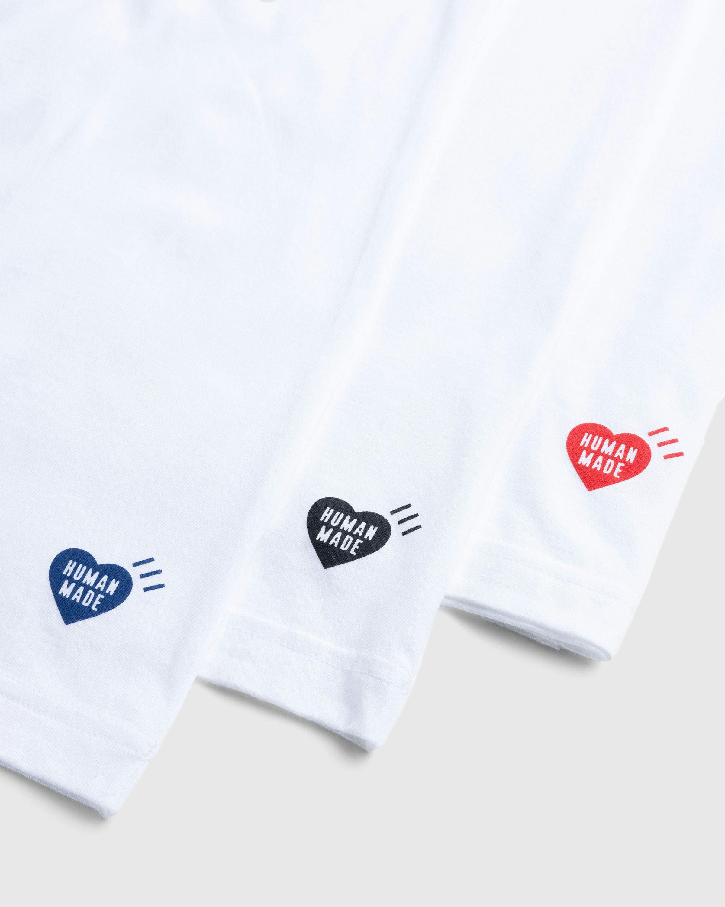 Human Made – 3-Pack T-Shirt Set White - T-Shirts - White - Image 4