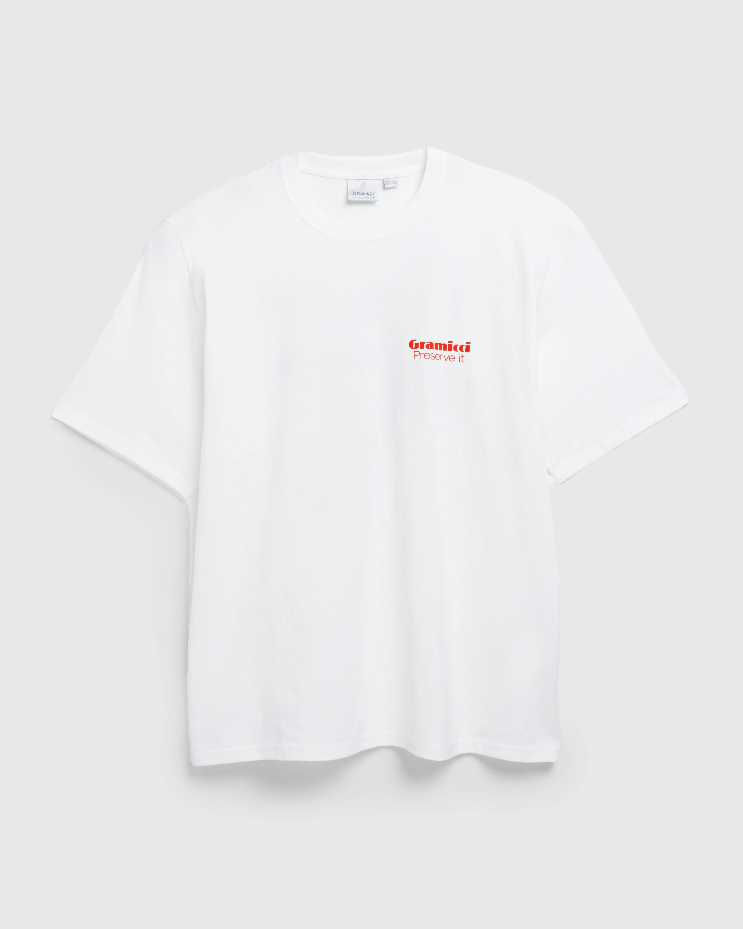 Gramicci – Preserve It Tee White - T-Shirts - White - Image 1