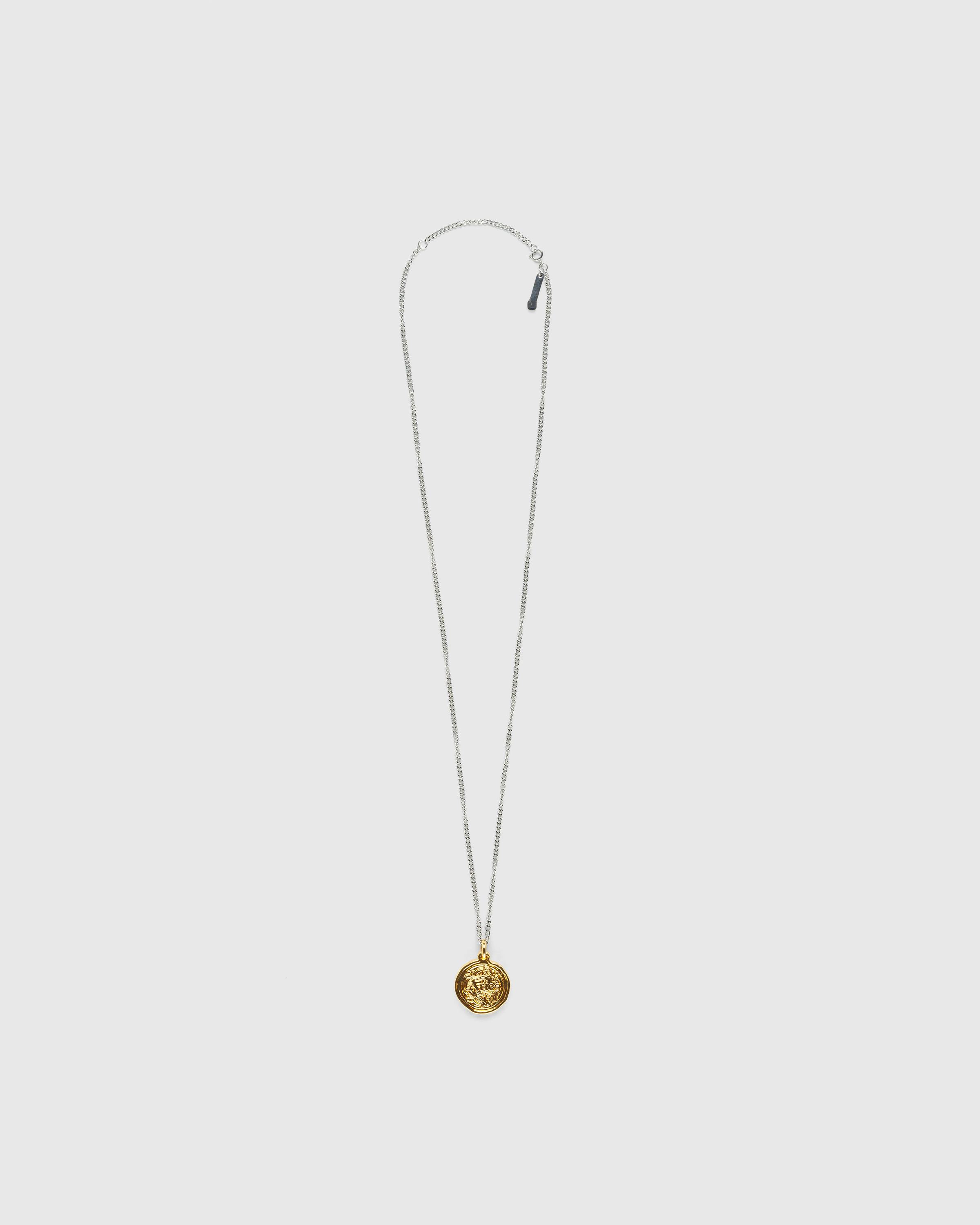 Aries x Arsenal – Logo Pendant Silver/Gold - Necklaces - Multi - Image 3