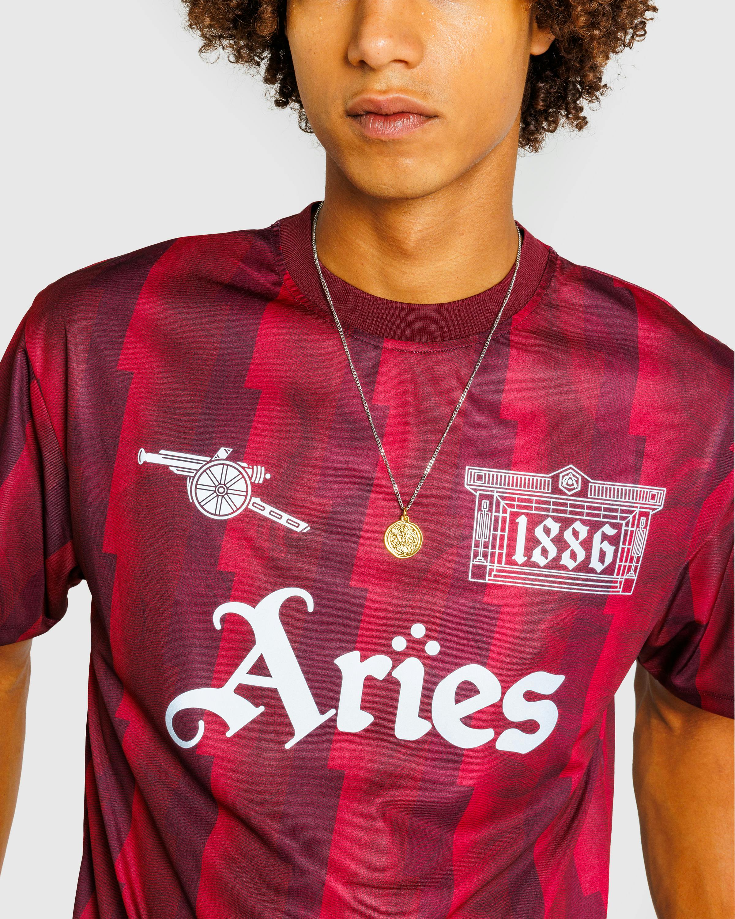 Aries x Arsenal – Logo Pendant Silver/Gold - Necklaces - Multi - Image 2