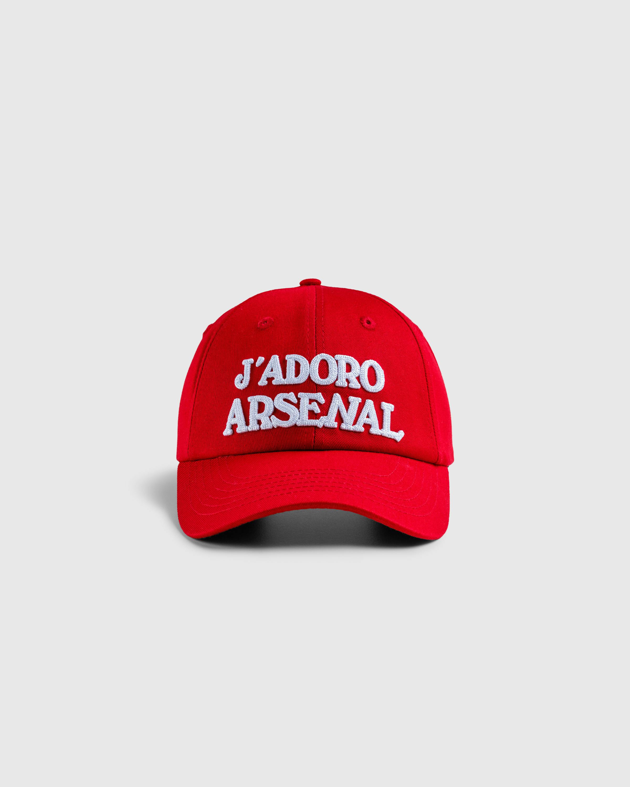 Aries x Arsenal – J'Adoro Cap Red - Caps - Red - Image 3