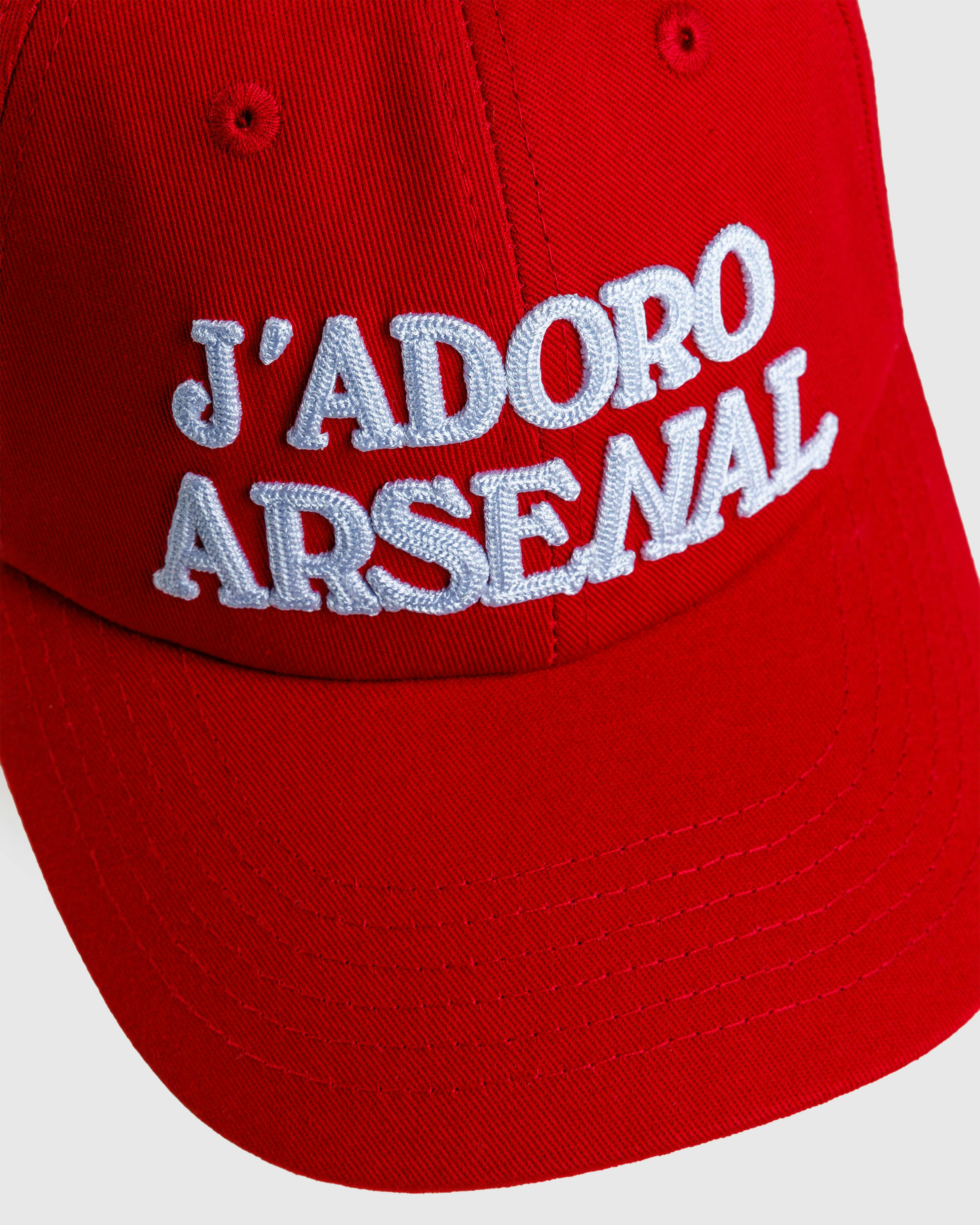 Aries x Arsenal – J'Adoro Cap Red - Caps - Red - Image 5