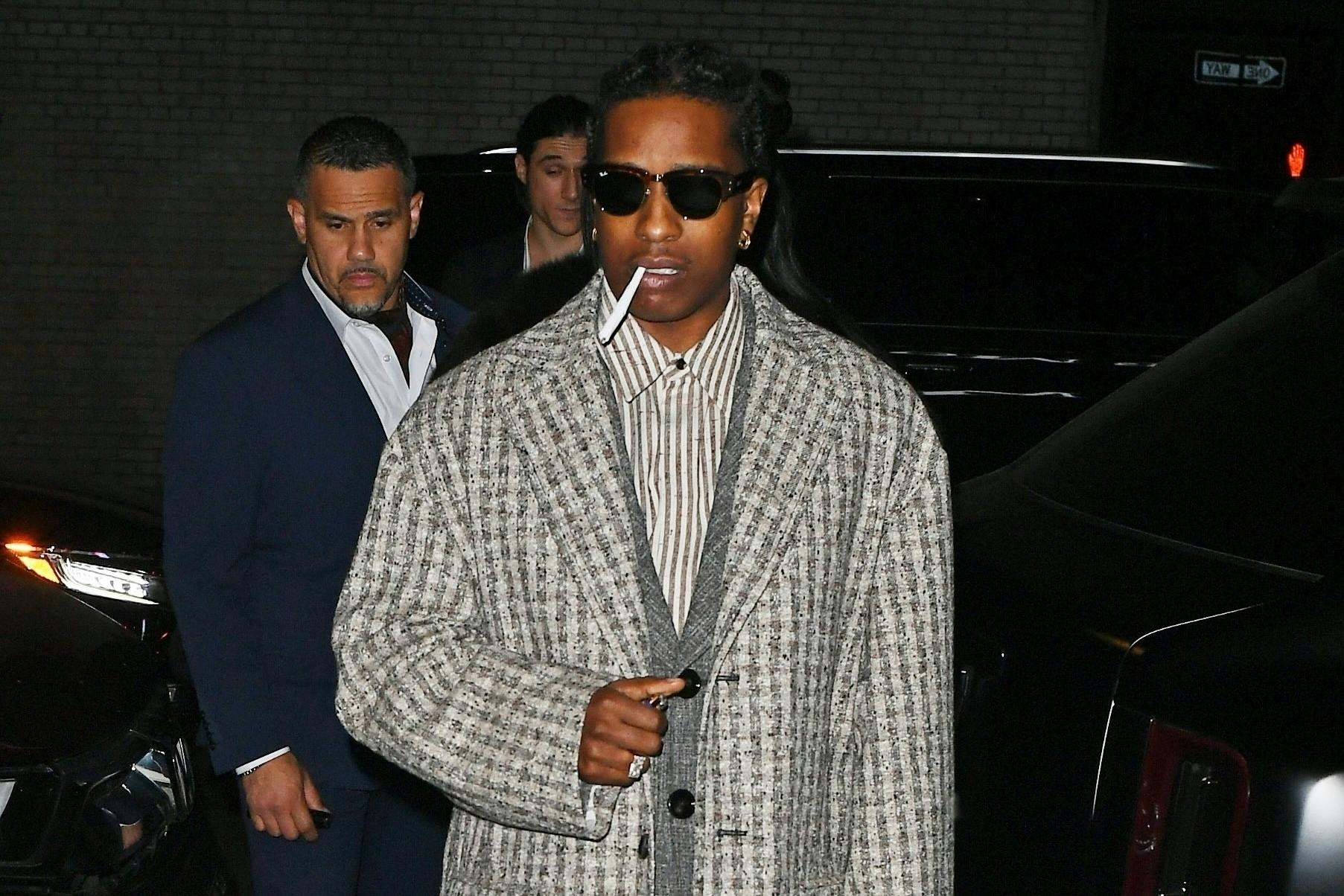 A$AP Rocky wears Bottega Veneta SS25 while celebrating his birthday