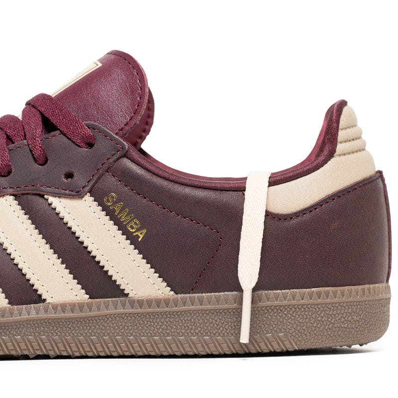 adidas samba maroon sneakers 2024