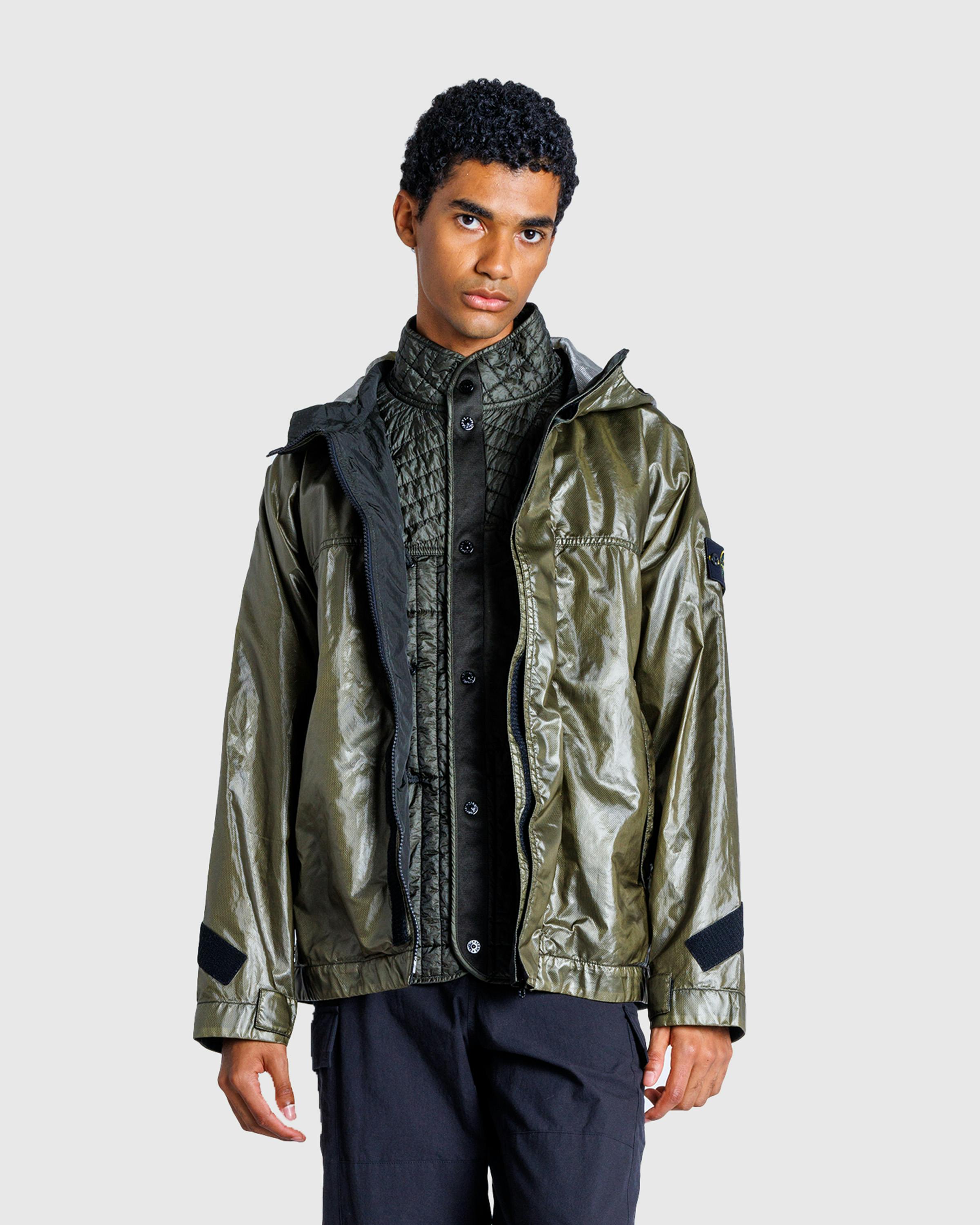 Stone Island – Jacket With Gilet Musk - Windbreakers - Green - Image 2