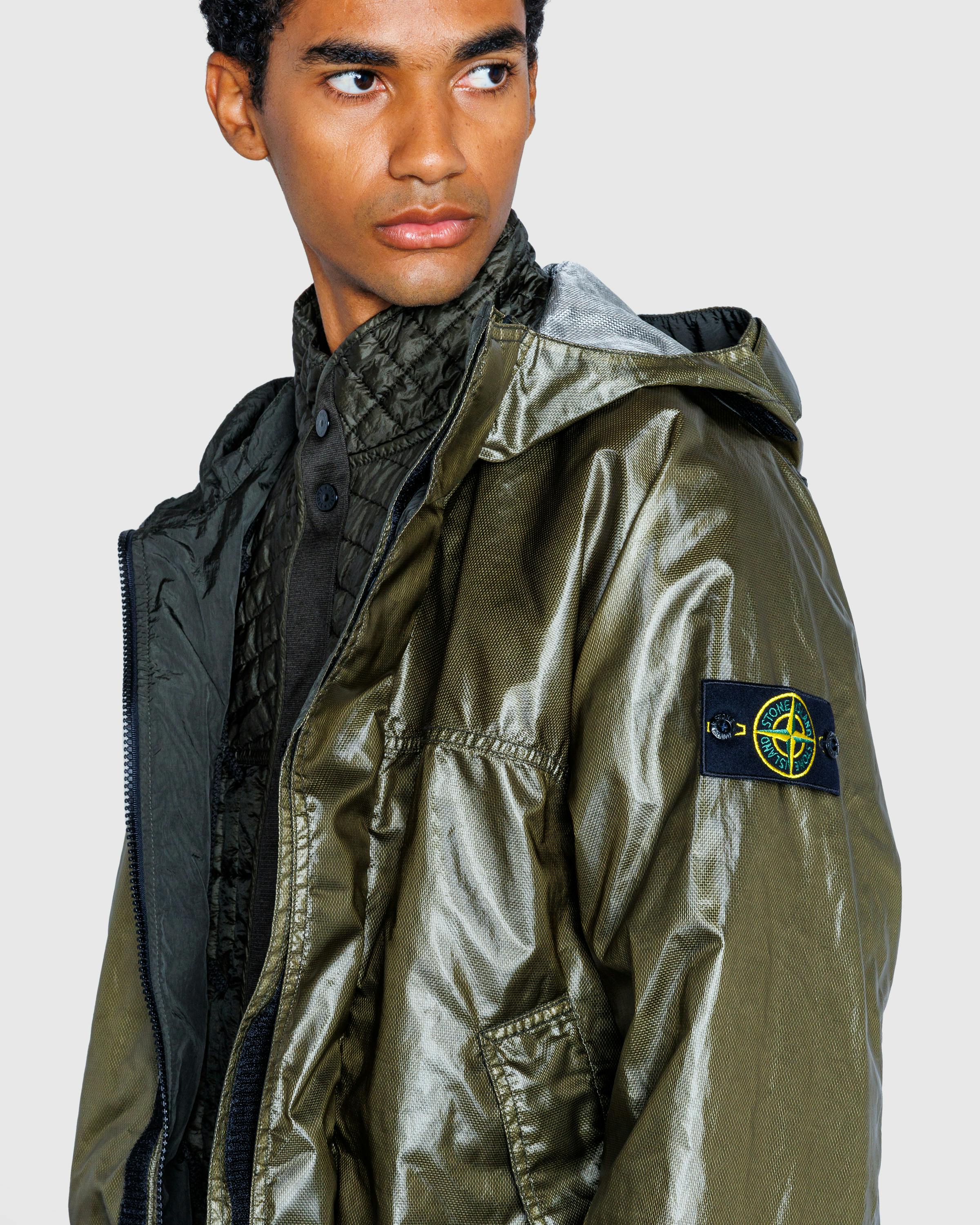 Stone Island – Jacket With Gilet Musk - Windbreakers - Green - Image 3