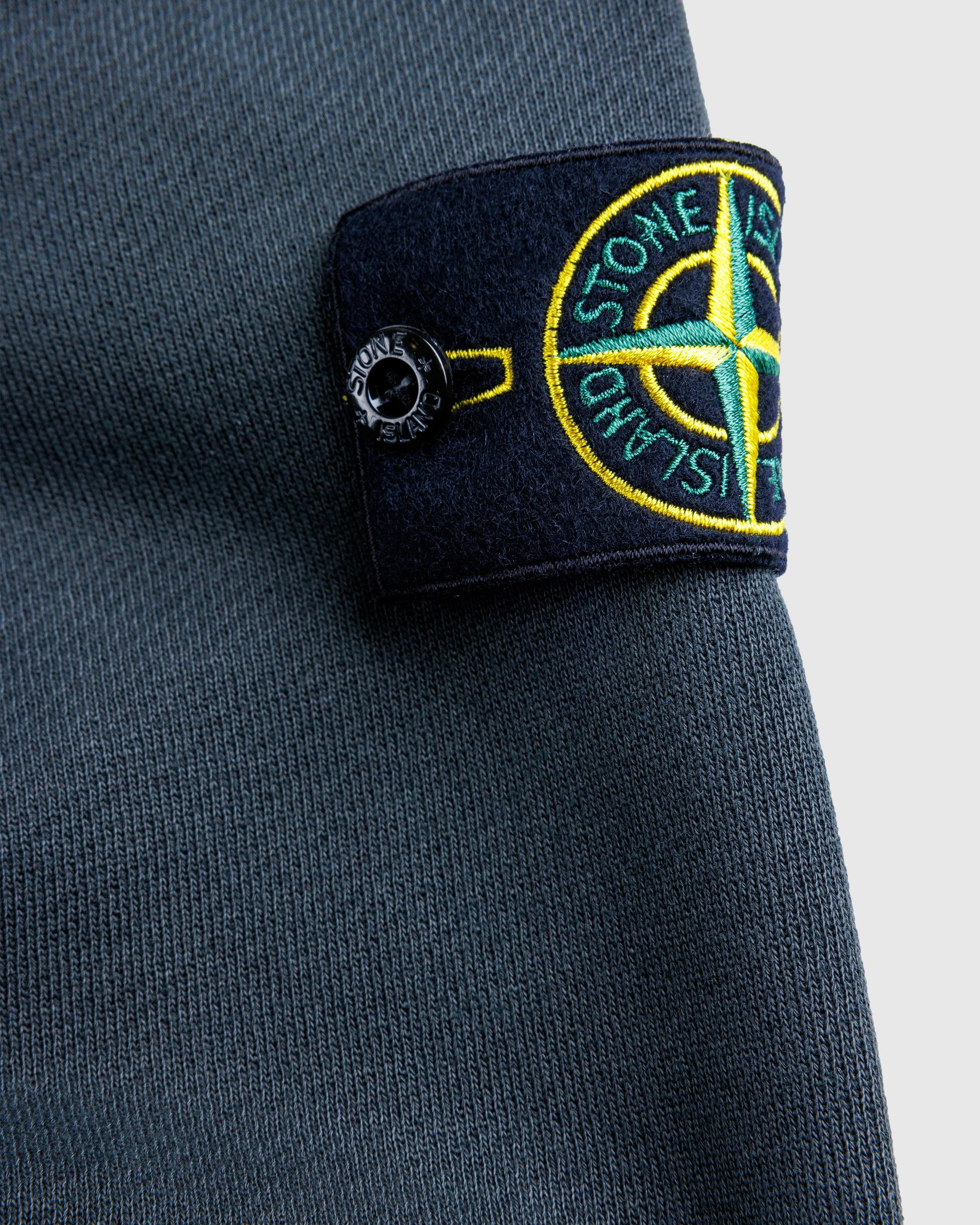 Stone Island – Crewneck Sweatshirt Lead Grey - Sweatshirts - Grey - Image 4