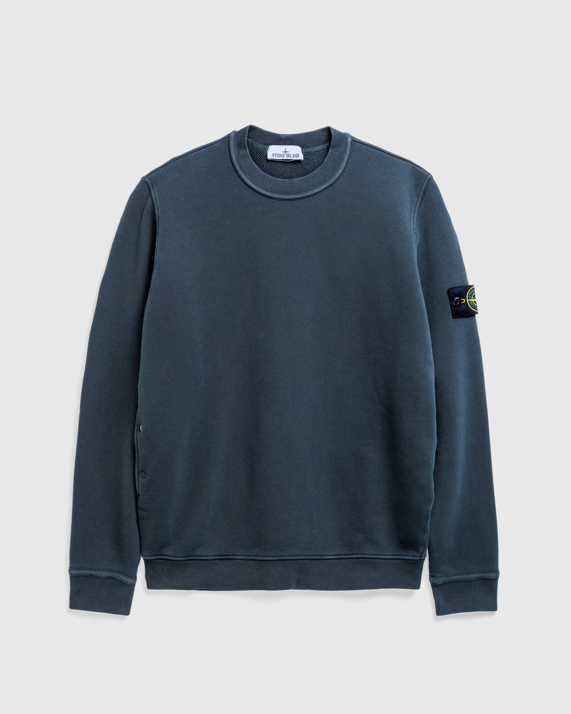 Stone Island – Crewneck Sweatshirt Lead Grey - Sweatshirts - Grey - Image 1