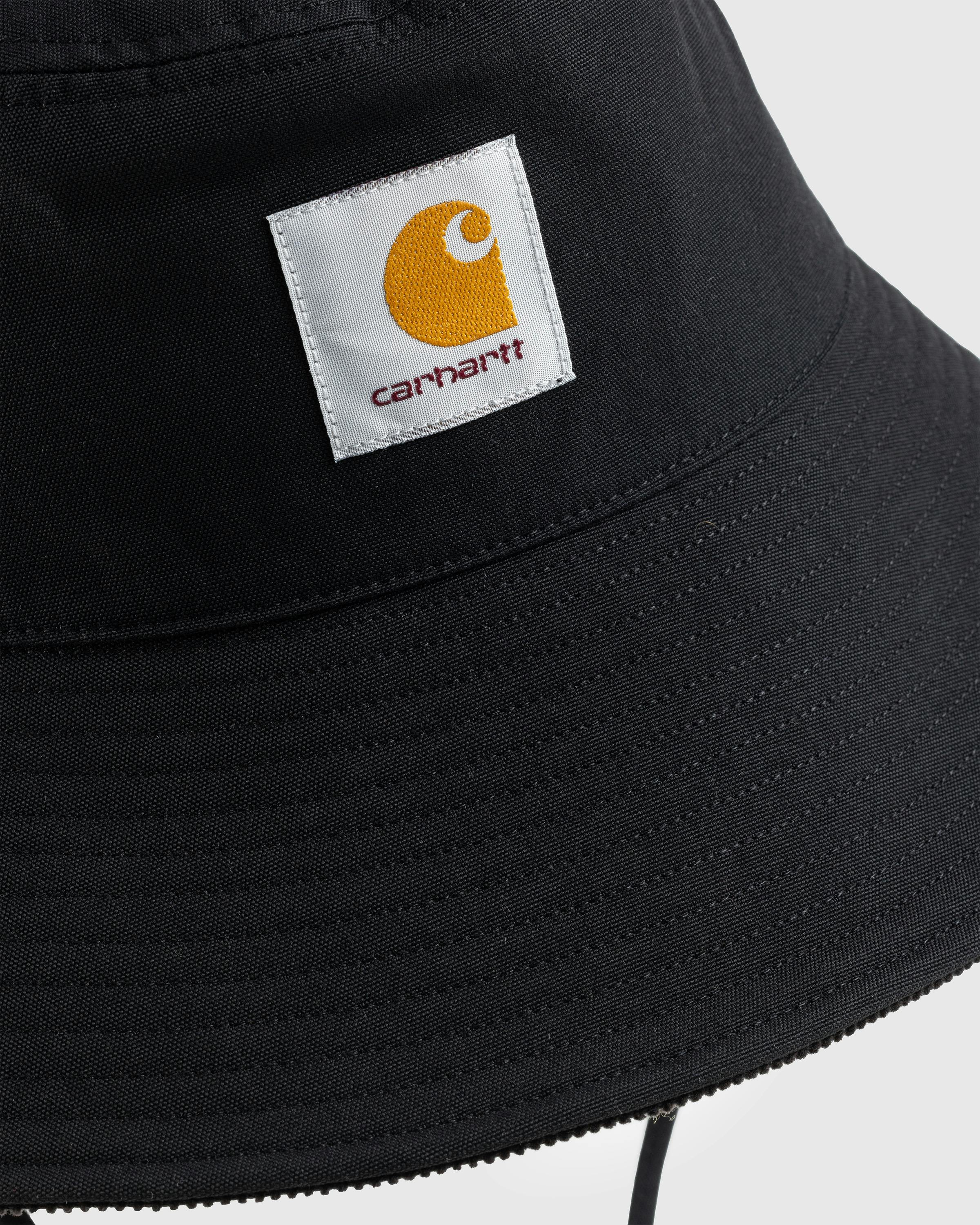 Carhartt WIP – Clarton Bucket Hat Black/Black - Bucket Hats - Black - Image 5