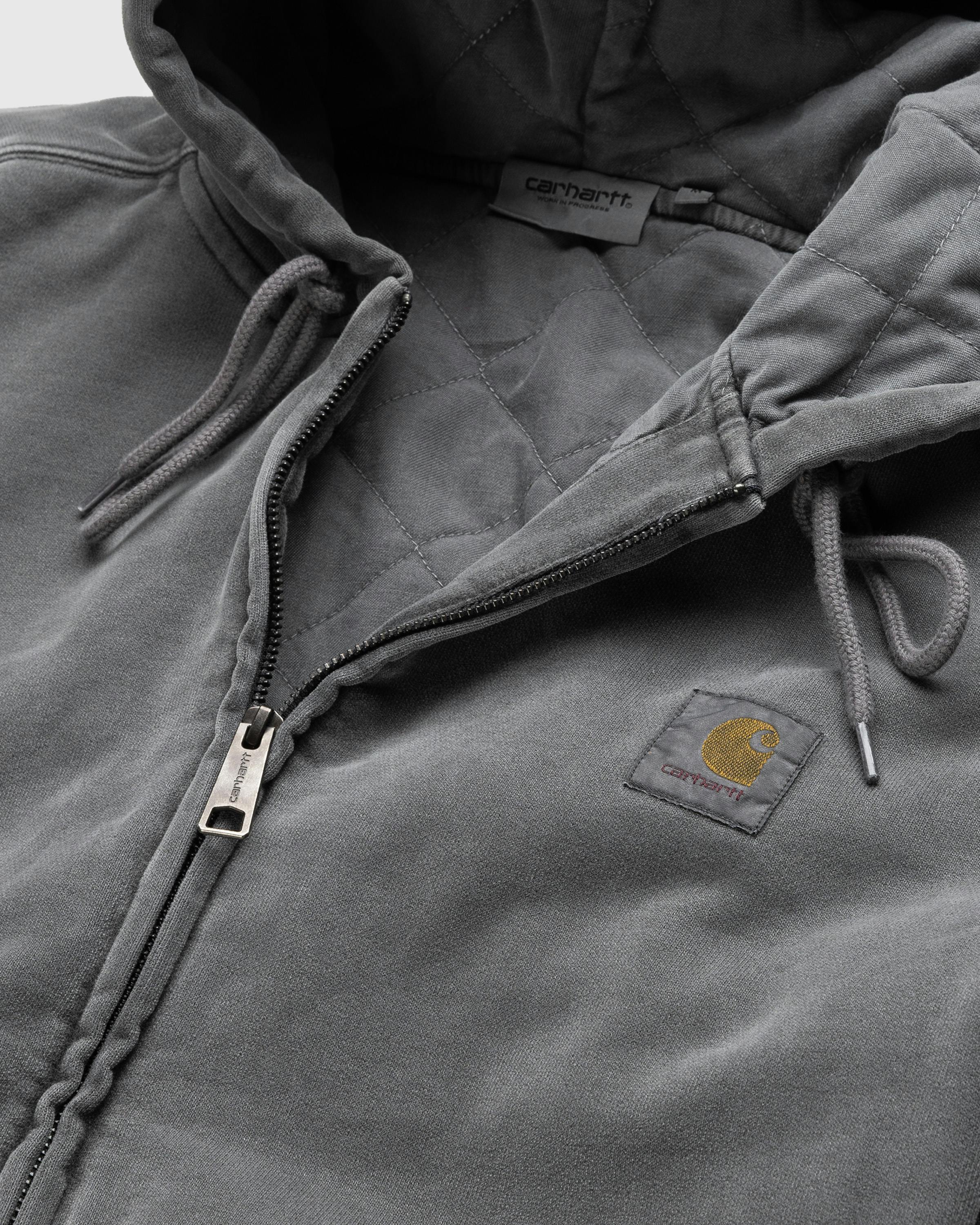 Carhartt WIP – Hooded Vista Jacket Graphite - Zip-Up Sweats - Grey - Image 7