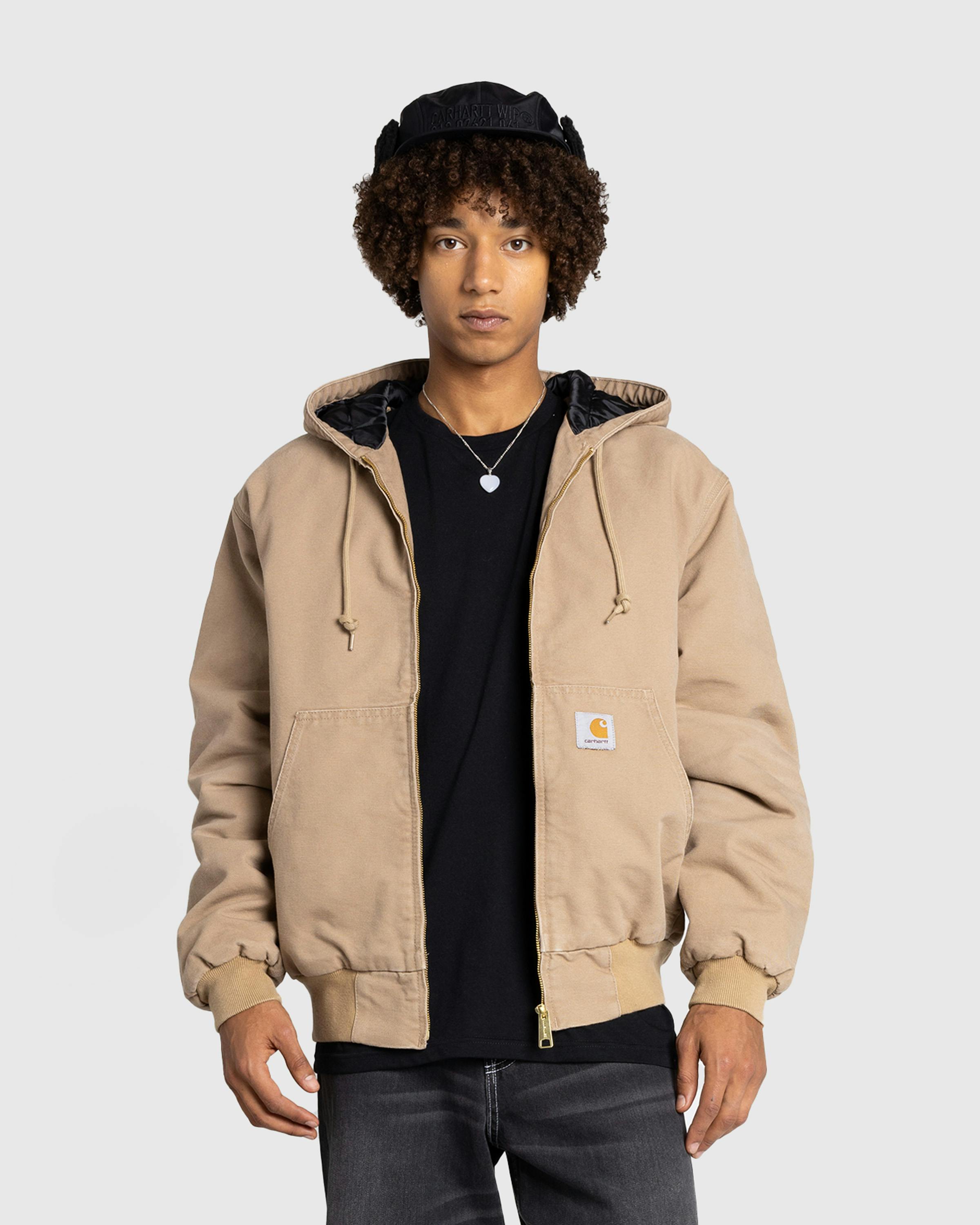 Carhartt WIP – OG Active Jacket Peanut/Aged Canvas - Jackets - Beige - Image 2