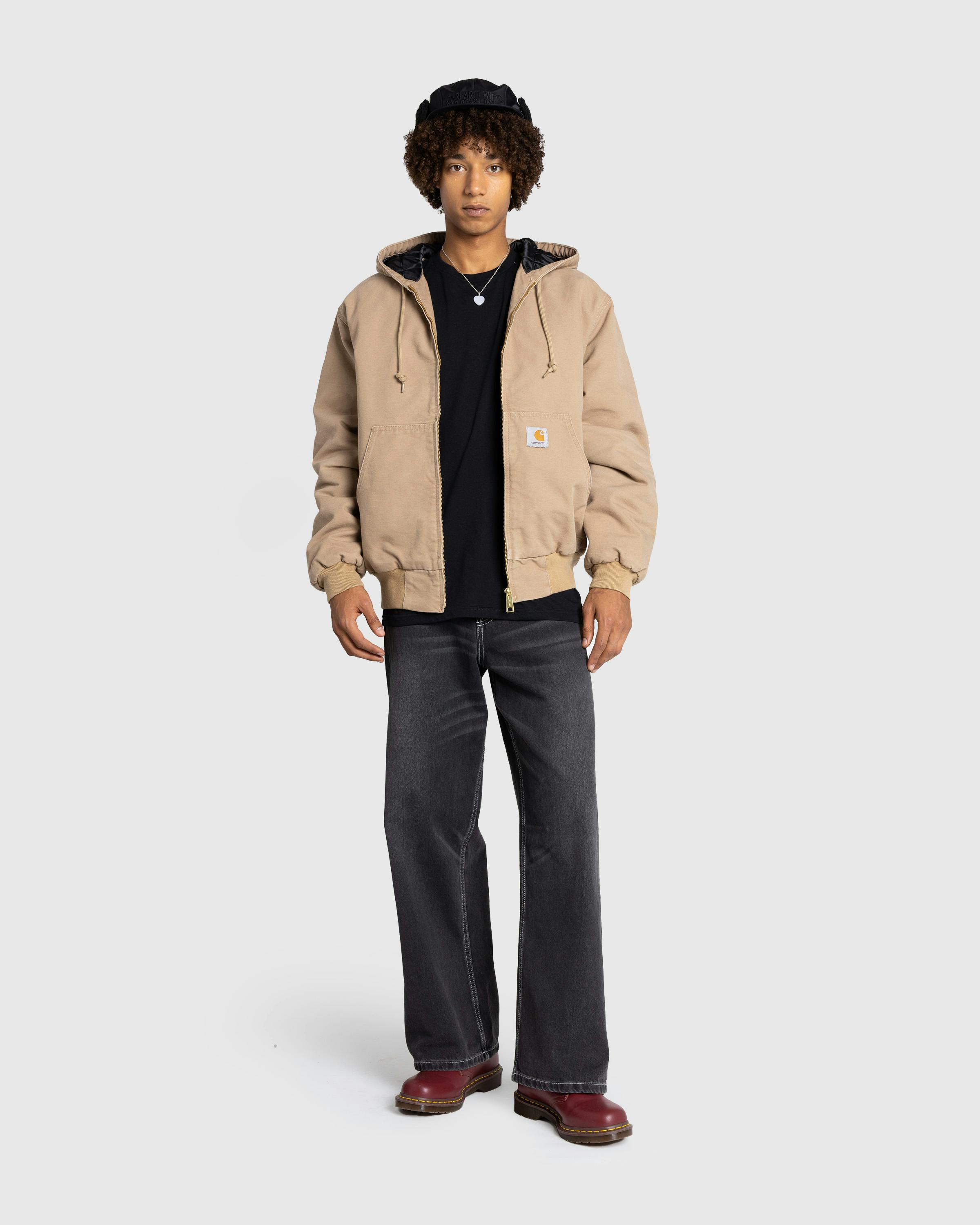 Carhartt WIP – OG Active Jacket Peanut/Aged Canvas - Jackets - Beige - Image 3