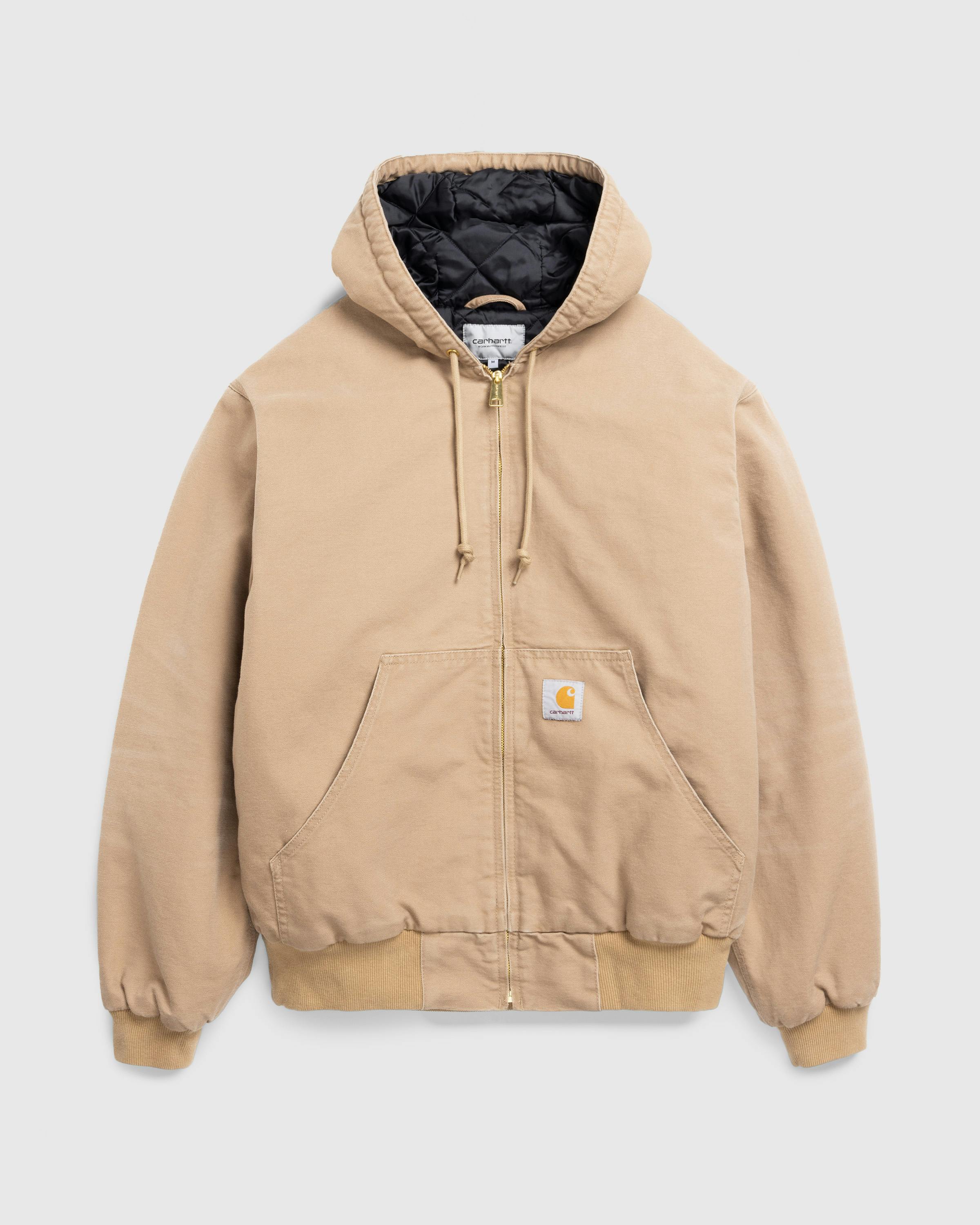 Carhartt WIP – OG Active Jacket Peanut/Aged Canvas - Jackets - Beige - Image 1