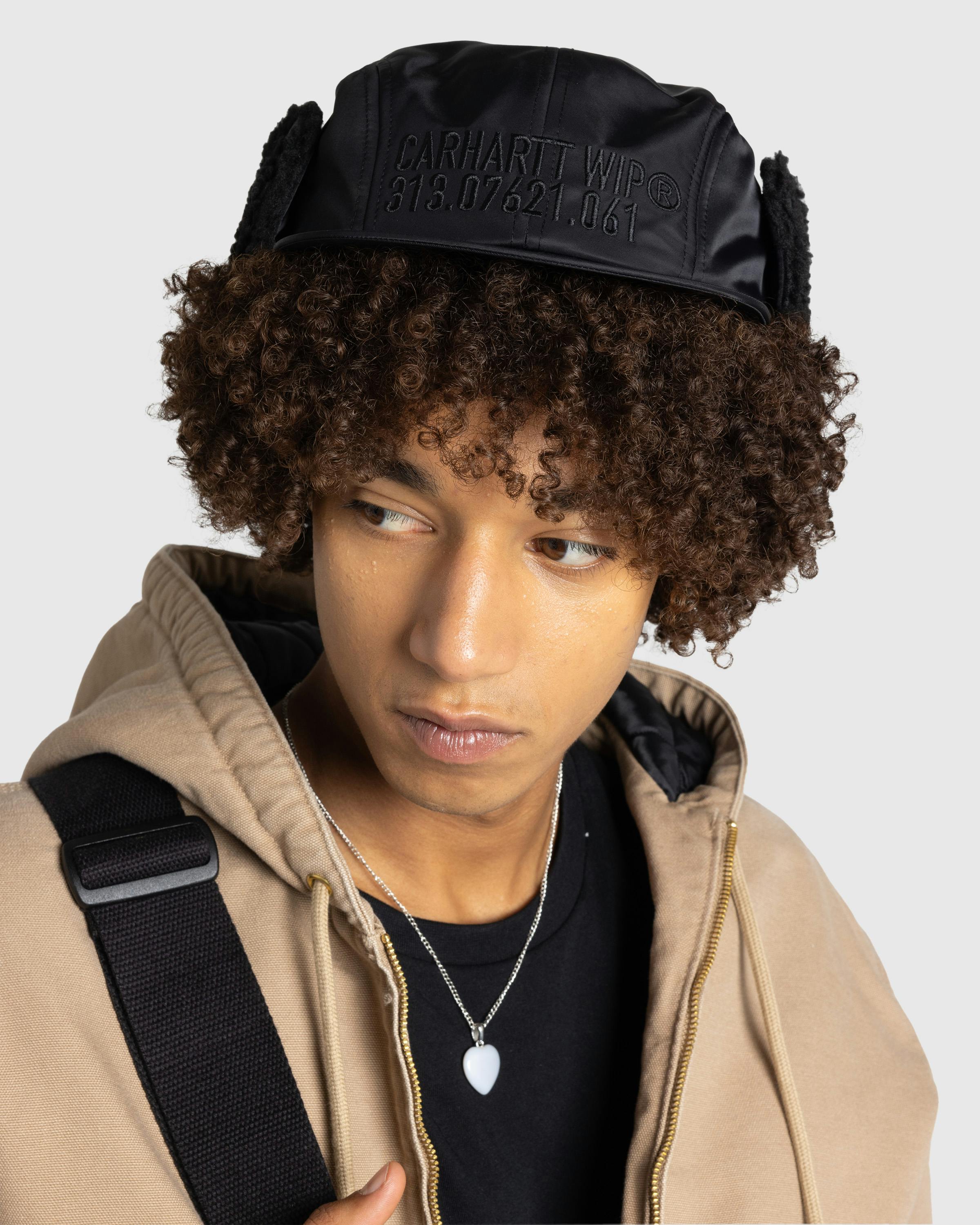 Carhartt WIP – Olten Ear Guard Cap - Caps - Black - Image 2