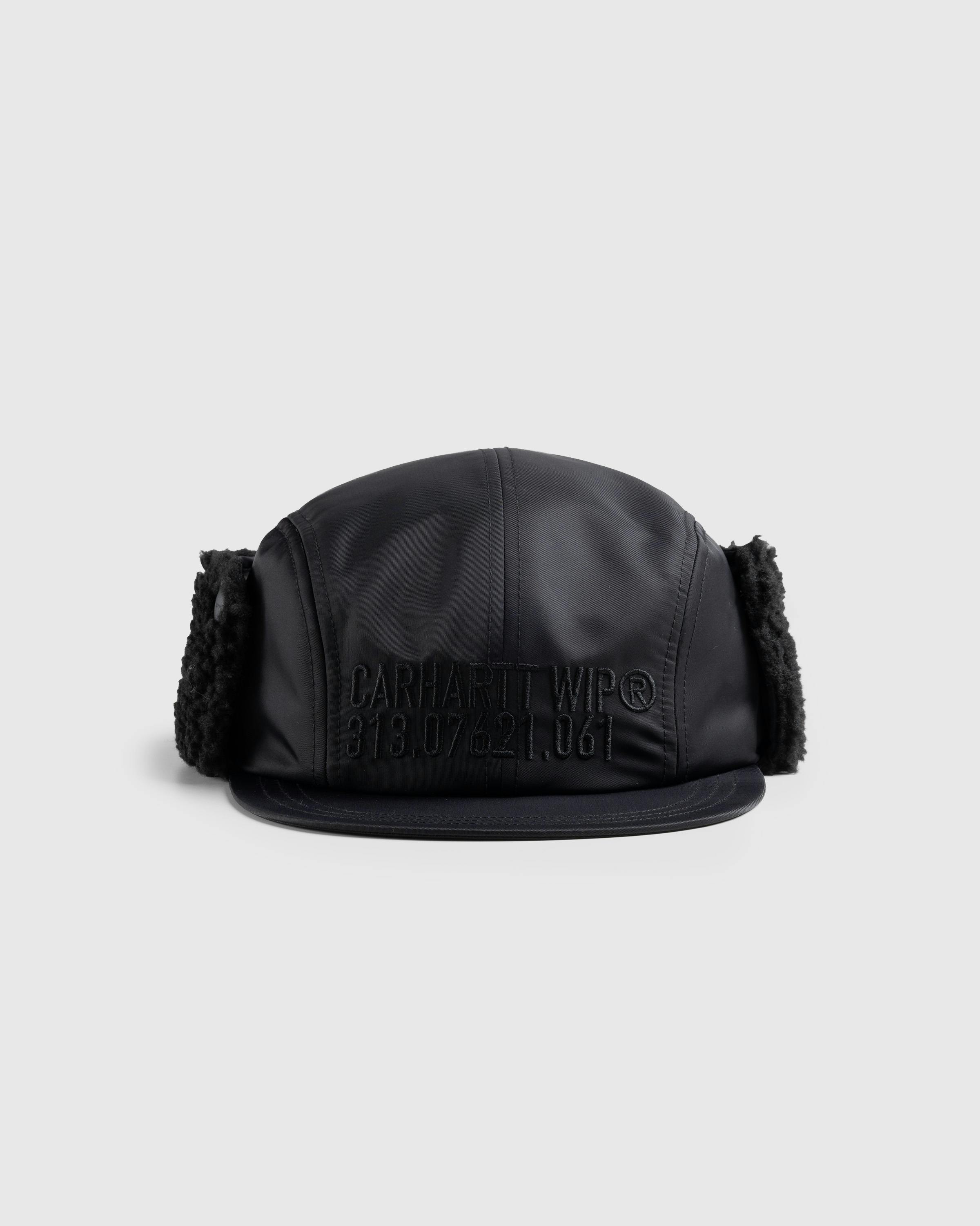 Carhartt WIP – Olten Ear Guard Cap - Caps - Black - Image 3