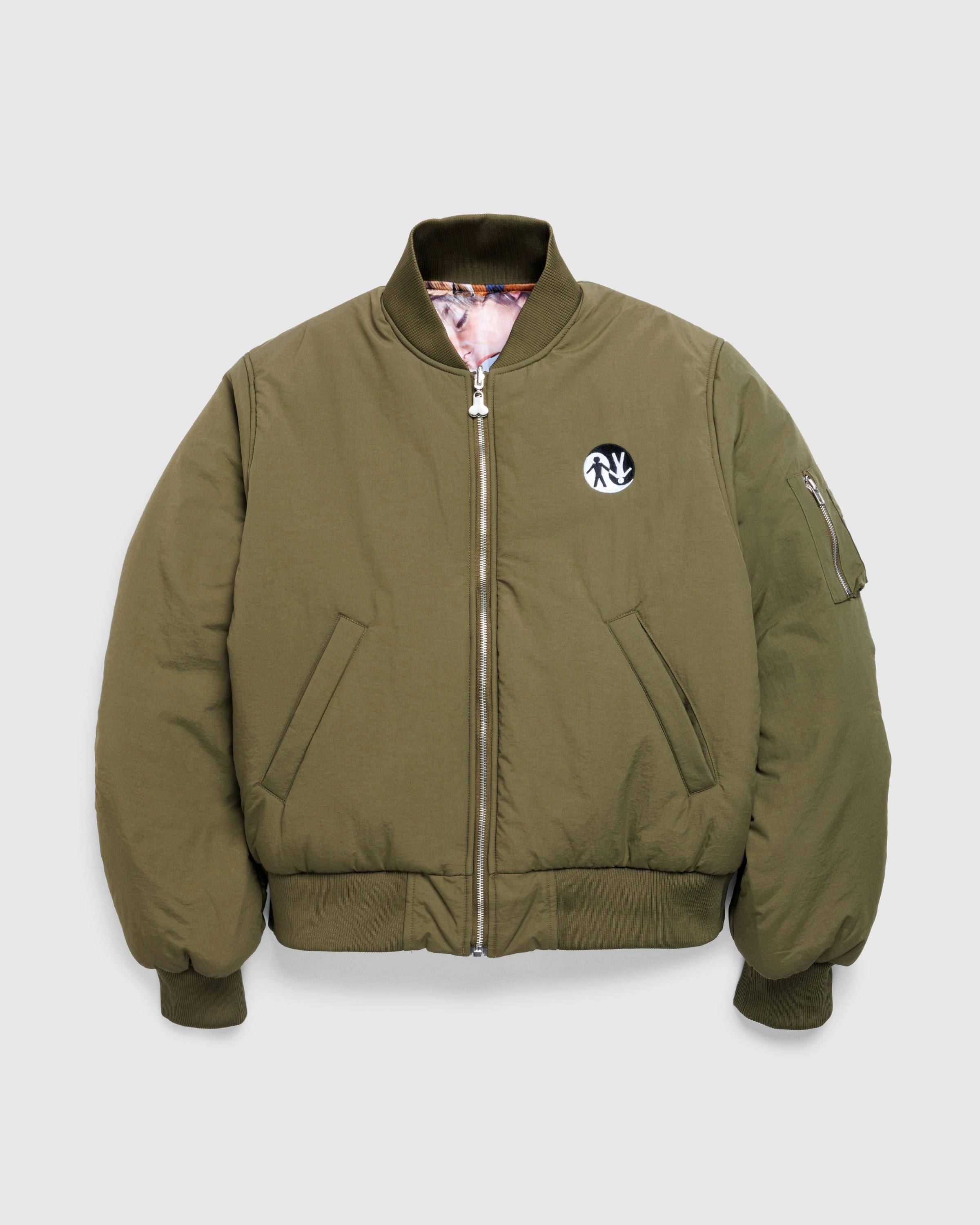 Carne Bollente – Desire Connections Khaki - Bomber Jackets - Green - Image 1