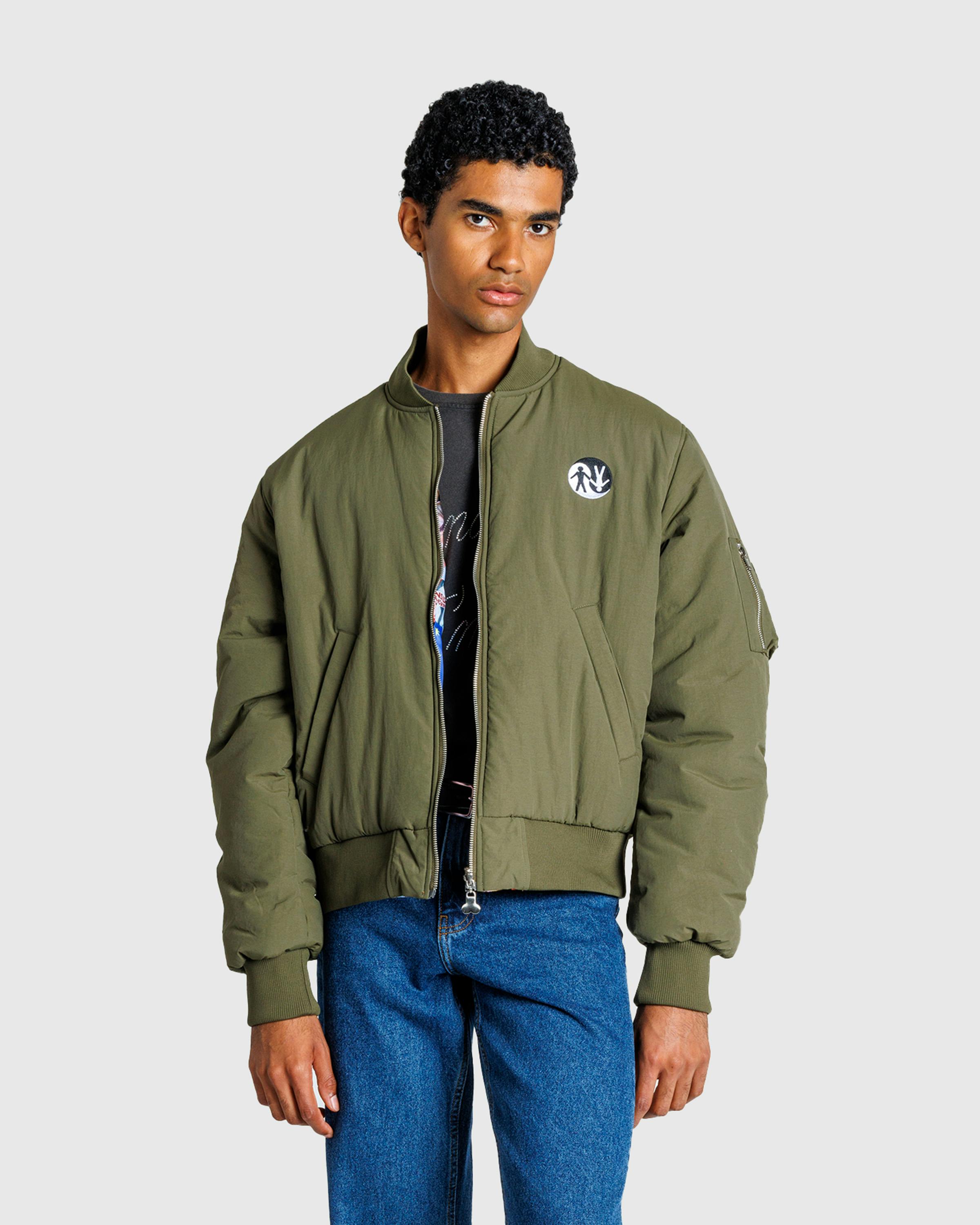 Carne Bollente – Desire Connections Khaki - Bomber Jackets - Green - Image 4