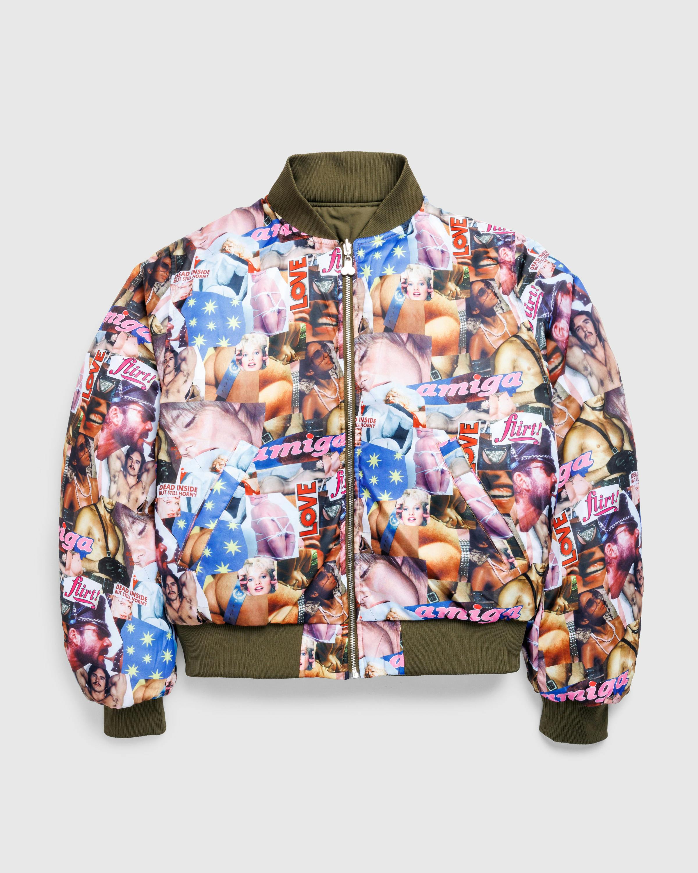 Carne Bollente – Desire Connections Khaki - Bomber Jackets - Green - Image 3