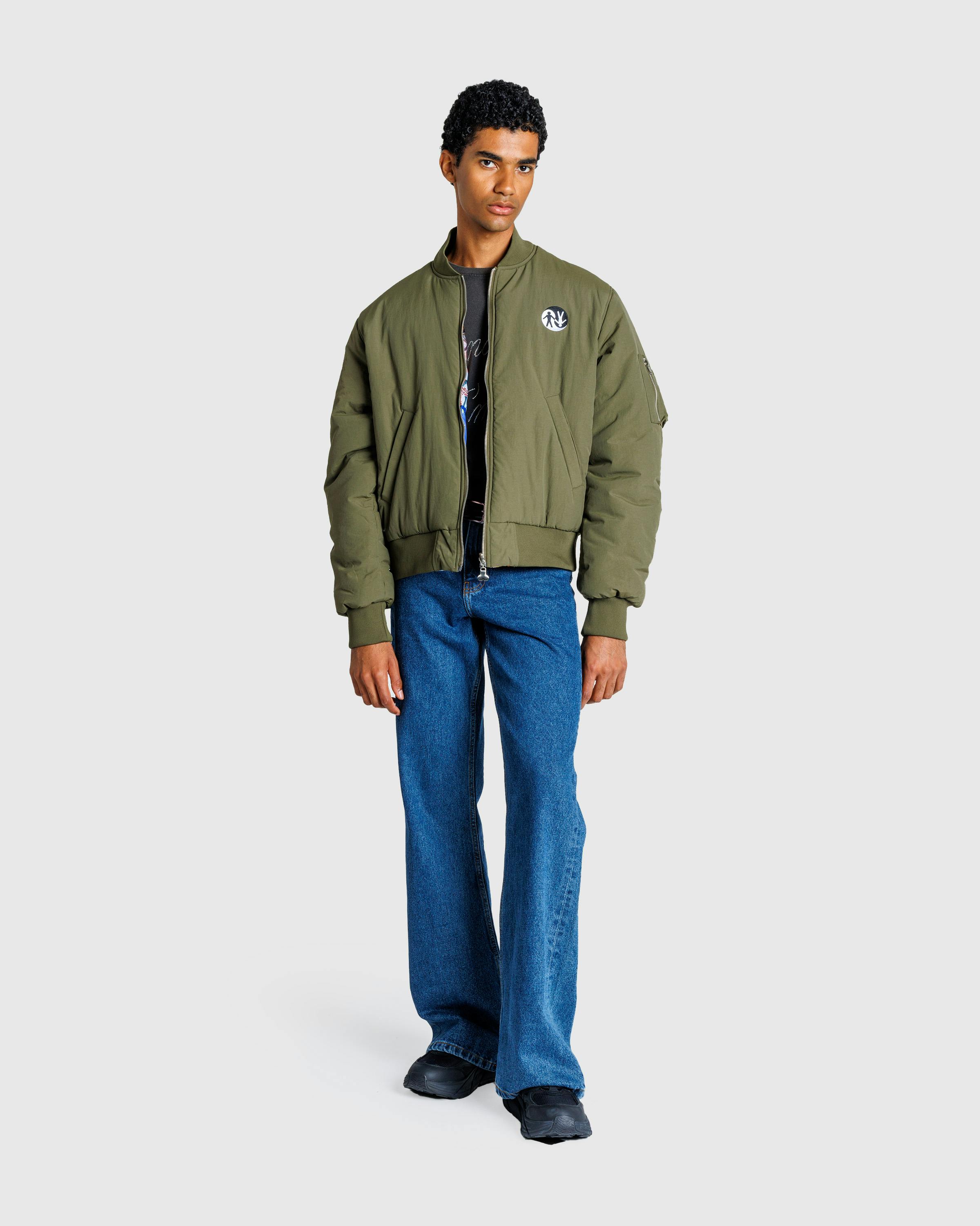 Carne Bollente – Desire Connections Khaki - Bomber Jackets - Green - Image 5