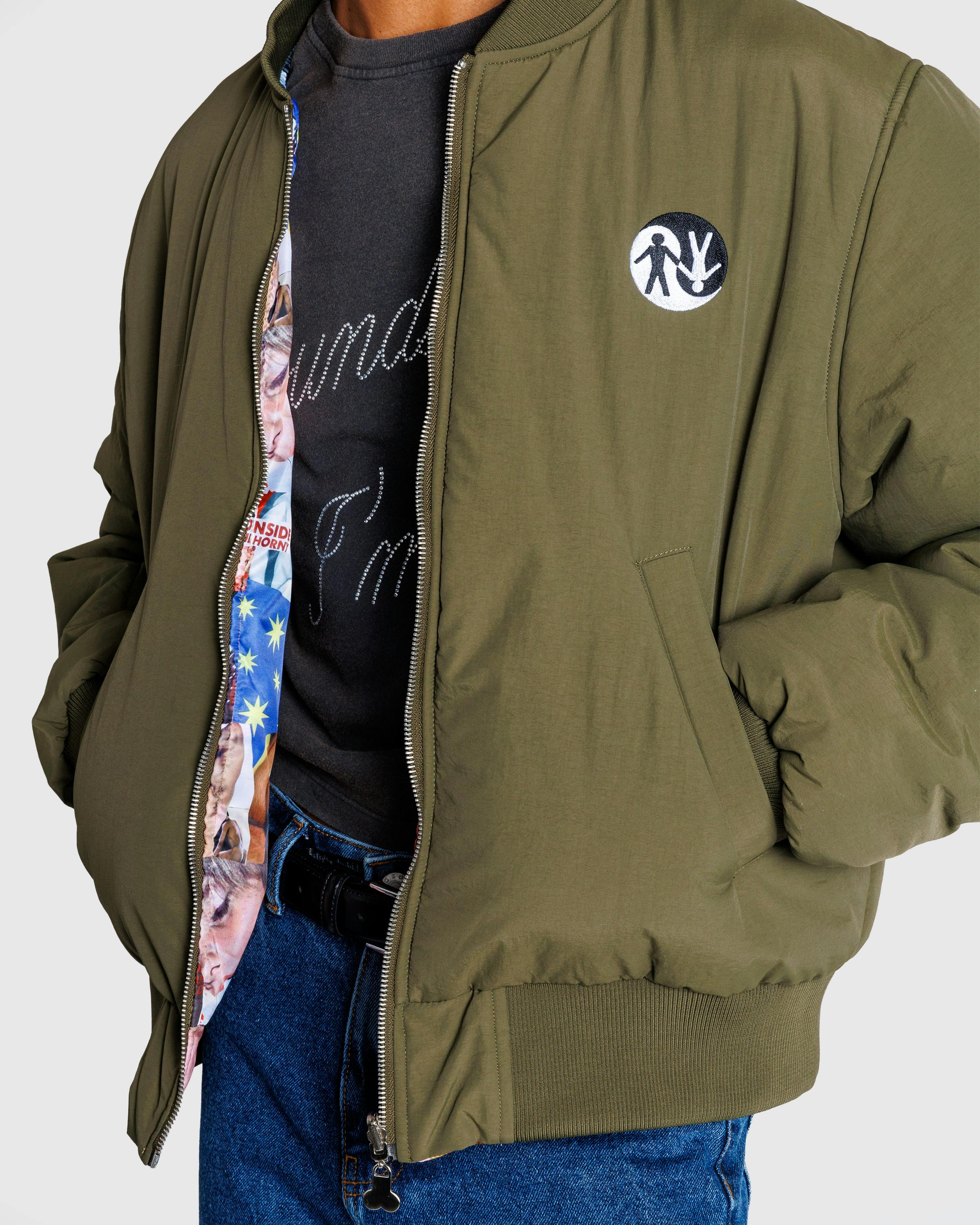 Carne Bollente – Desire Connections Khaki - Bomber Jackets - Green - Image 9