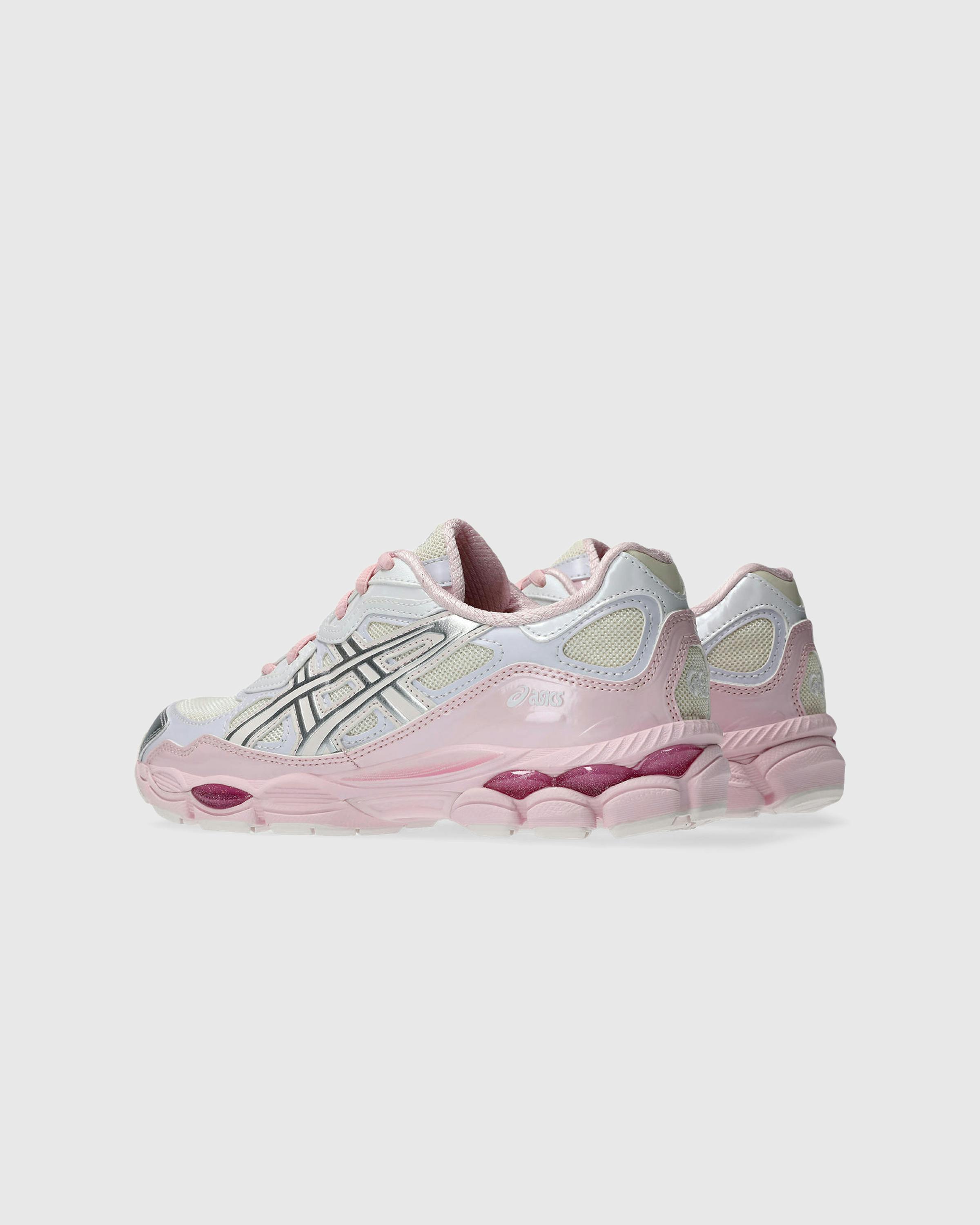 ASICS – GEL-NYC by Kicki Cream/Pure Silver - Low Top Sneakers - Pink - Image 4