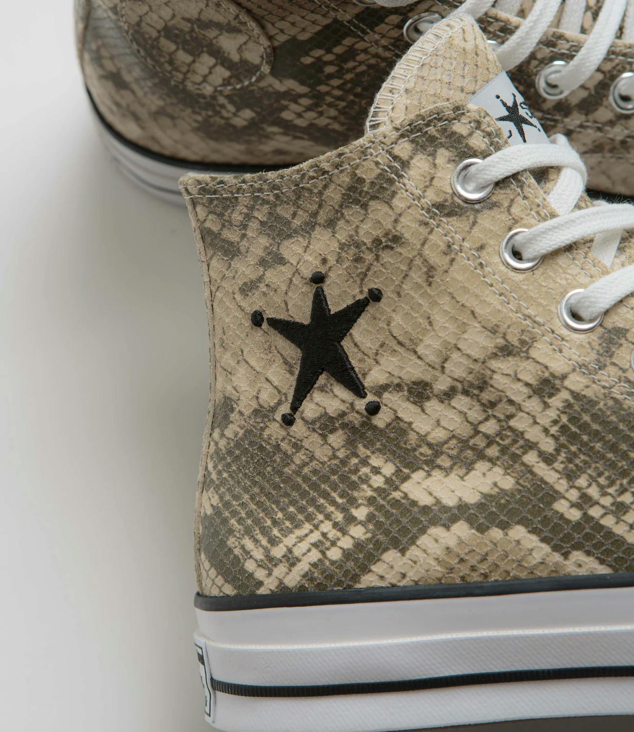 converse stussy snakeskin