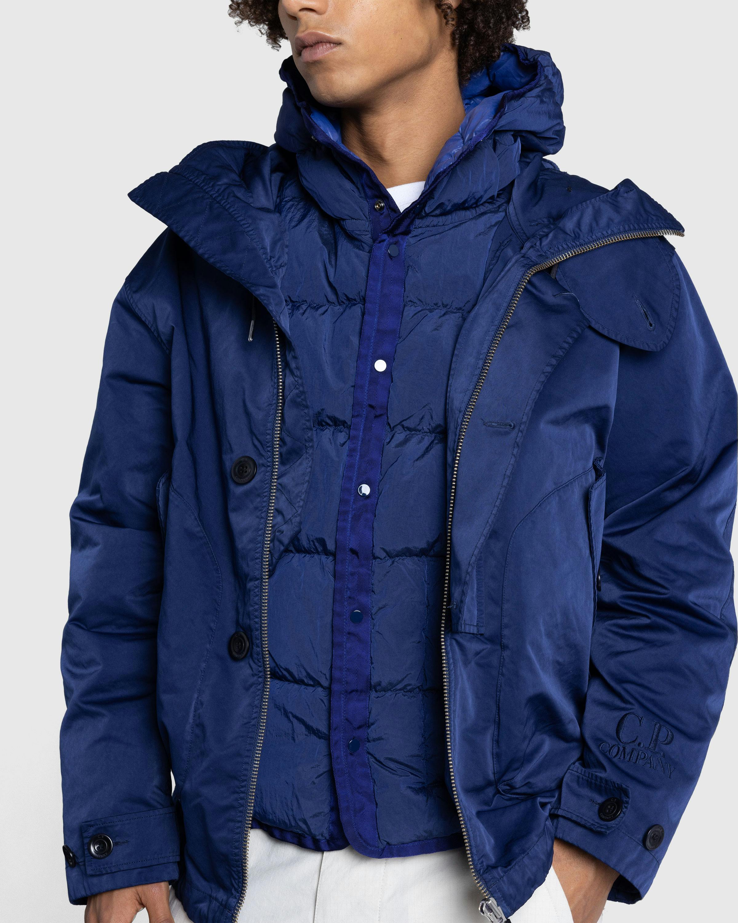 C.P. Company – Micro Kei Hooded Jacket Estate Blue - Windbreakers - Blue - Image 5