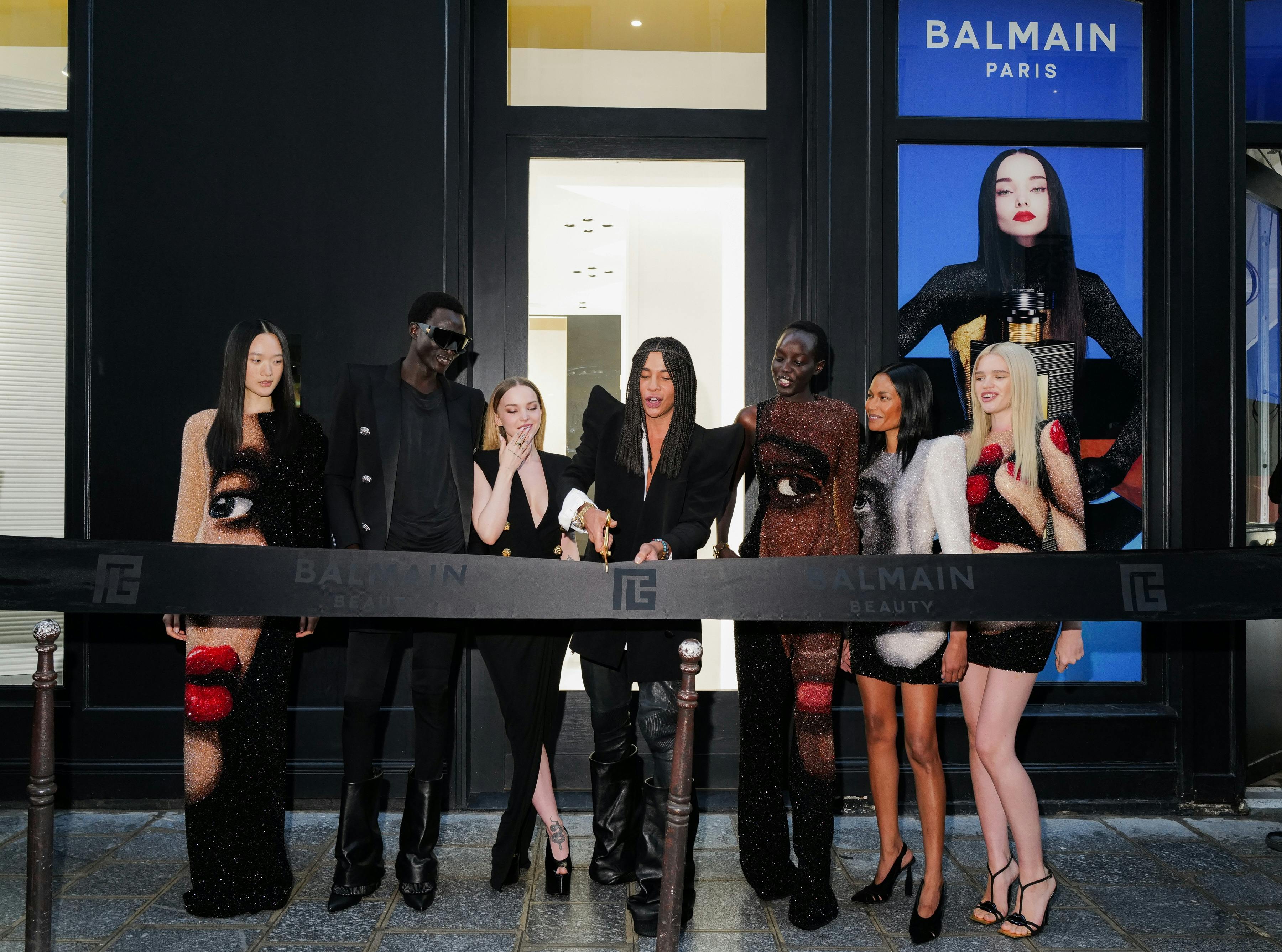 Balmain Beauty event in Paris BFA