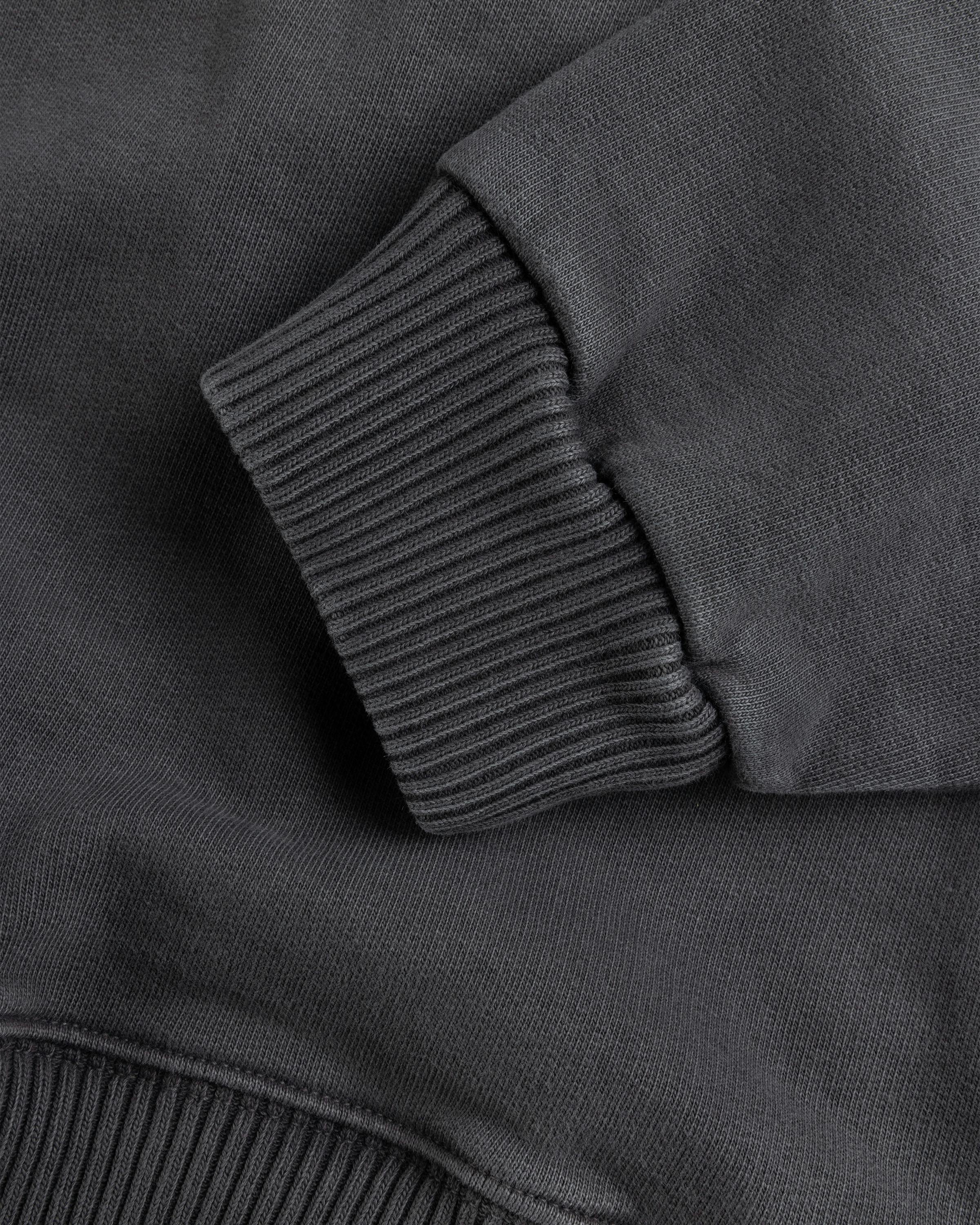 Story mfg. – Geo Pullover Charcoal - Zip-Up Sweats - Grey - Image 4