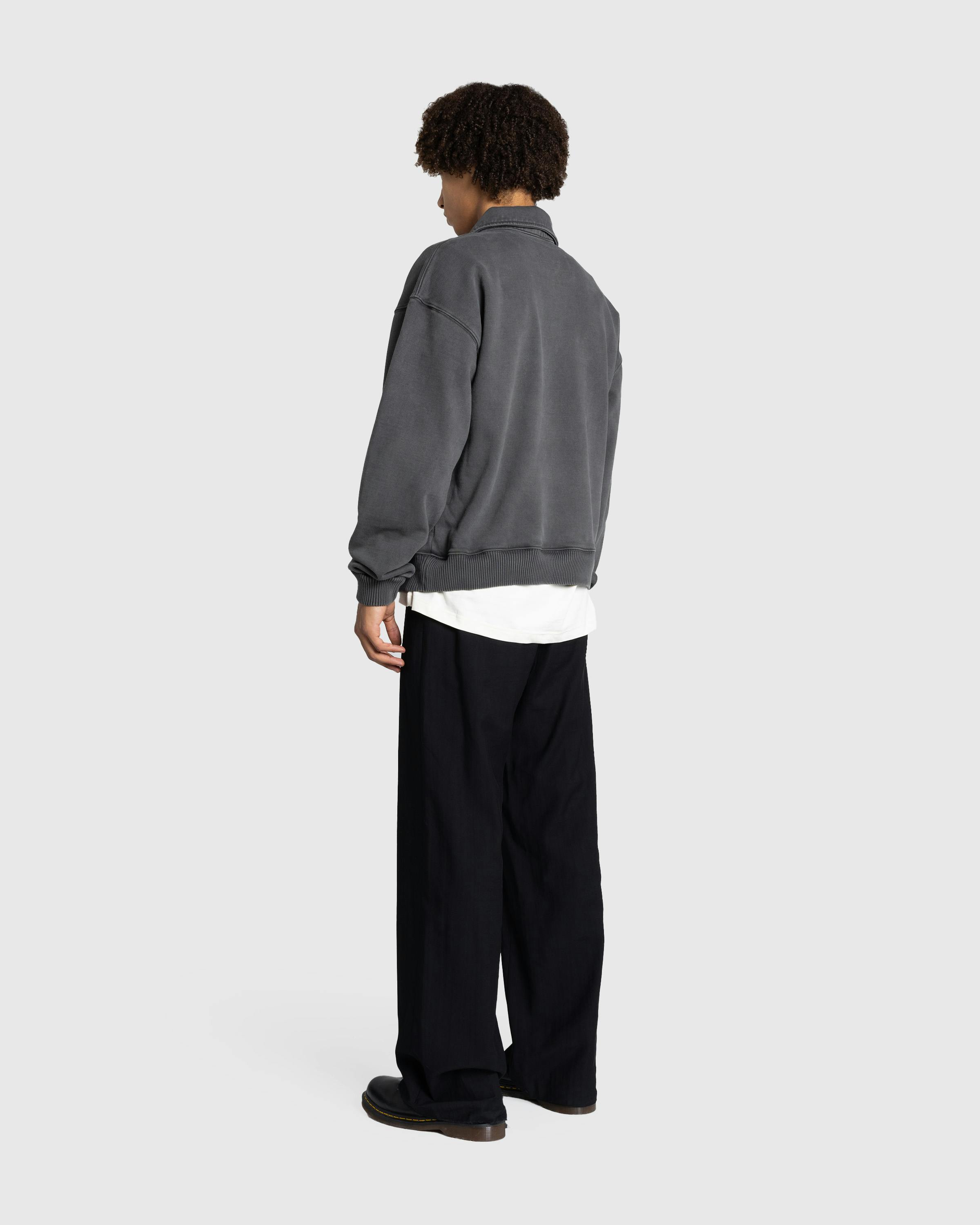 Story mfg. – Geo Pullover Charcoal - Zip-Up Sweats - Grey - Image 6