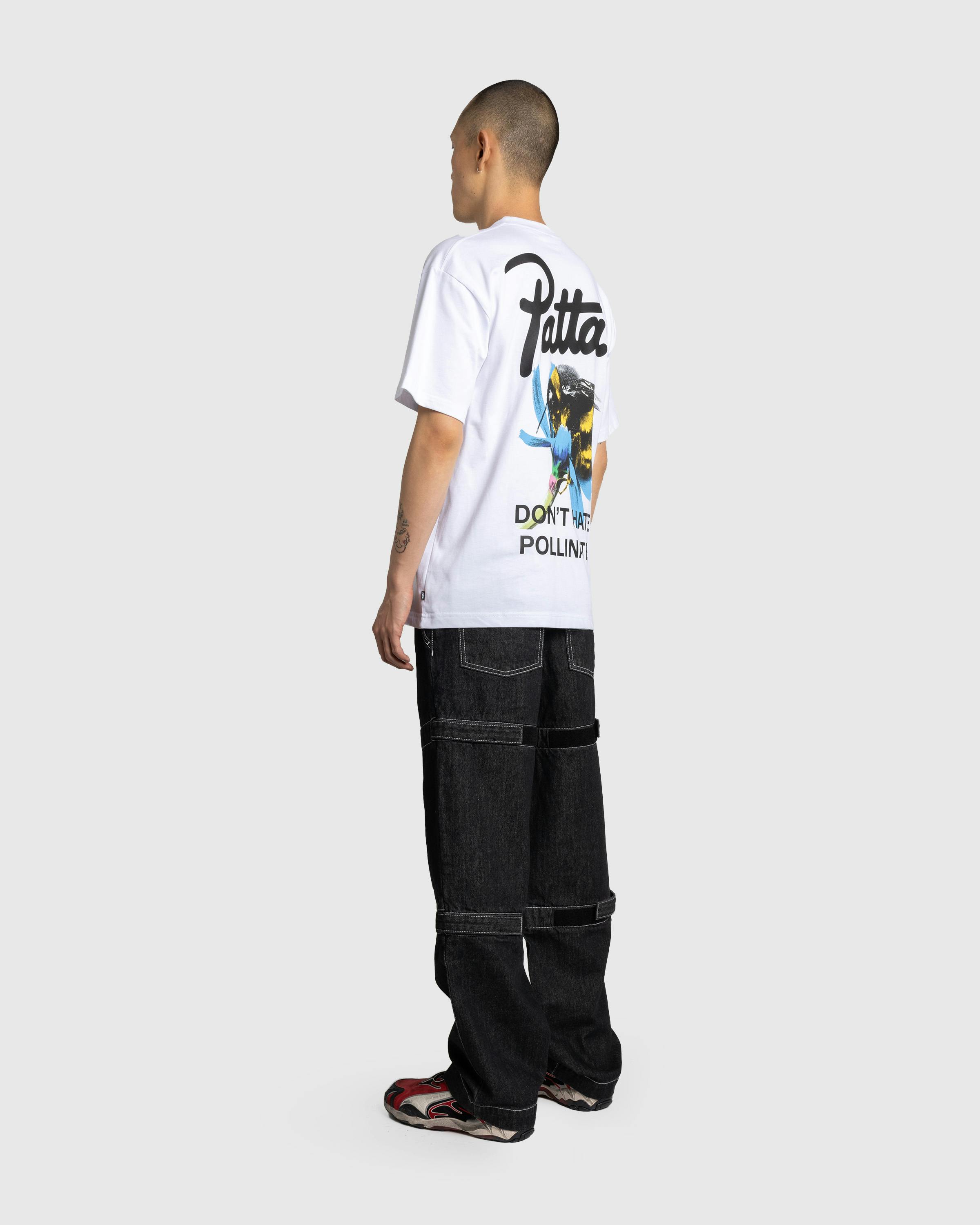 Patta – Bumble Bee T-Shirt White - T-Shirts - White - Image 4