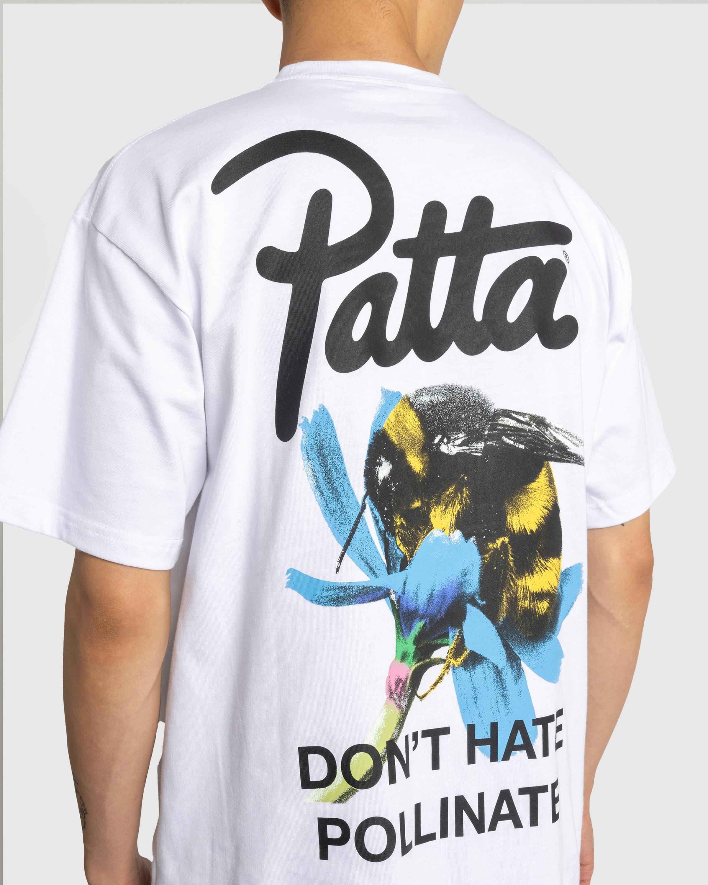 Patta – Bumble Bee T-Shirt White - T-Shirts - White - Image 5