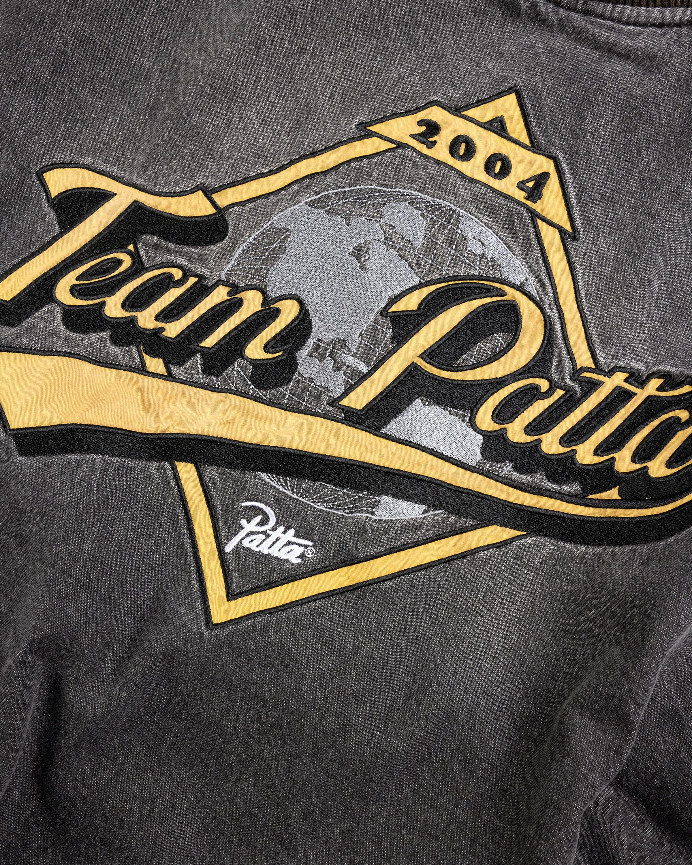 Patta – Homerun Denim Varsity Jacket Black - Denim Jackets - Black - Image 6