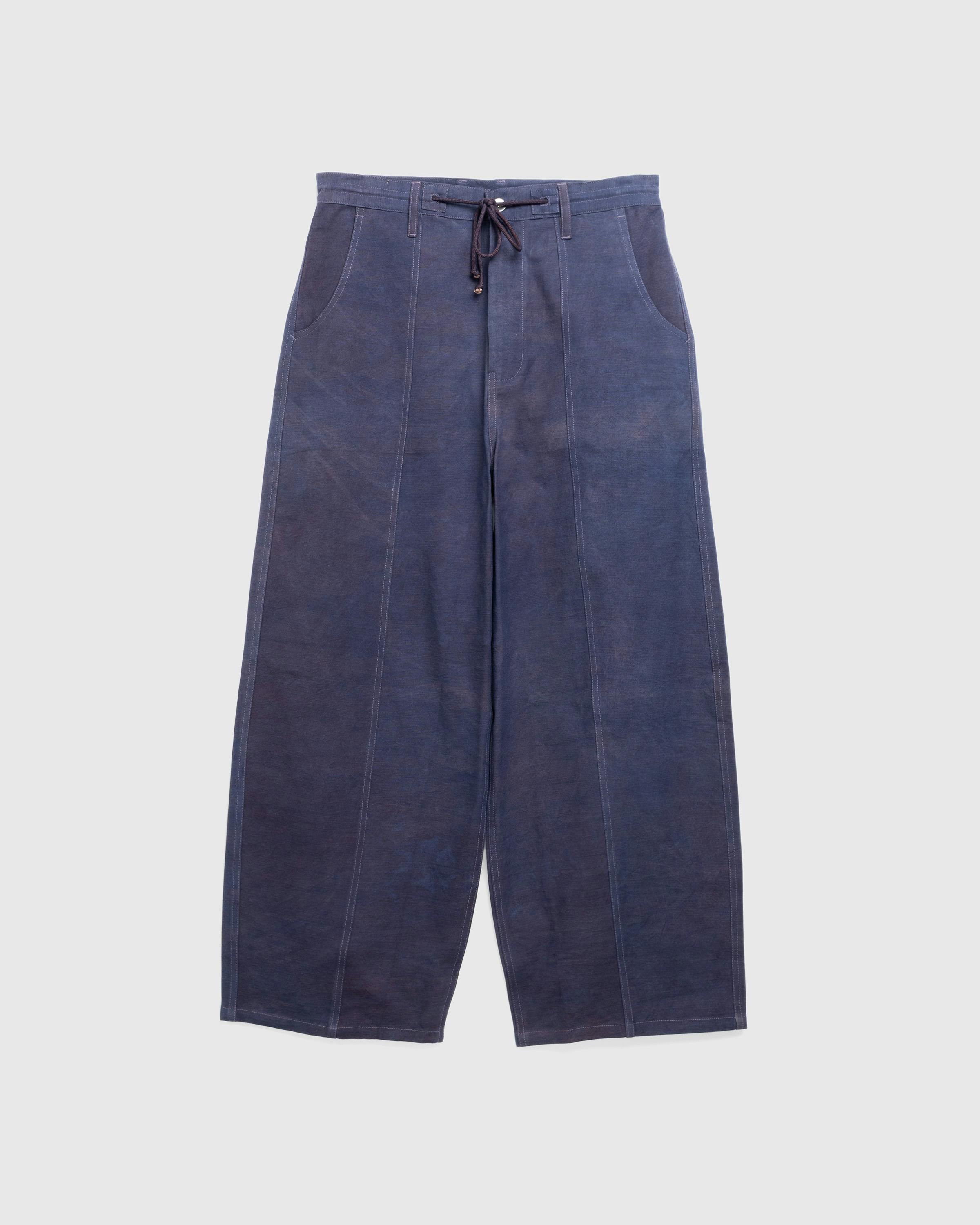 Story mfg. – Document Pants Purple - Trousers - Purple - Image 1