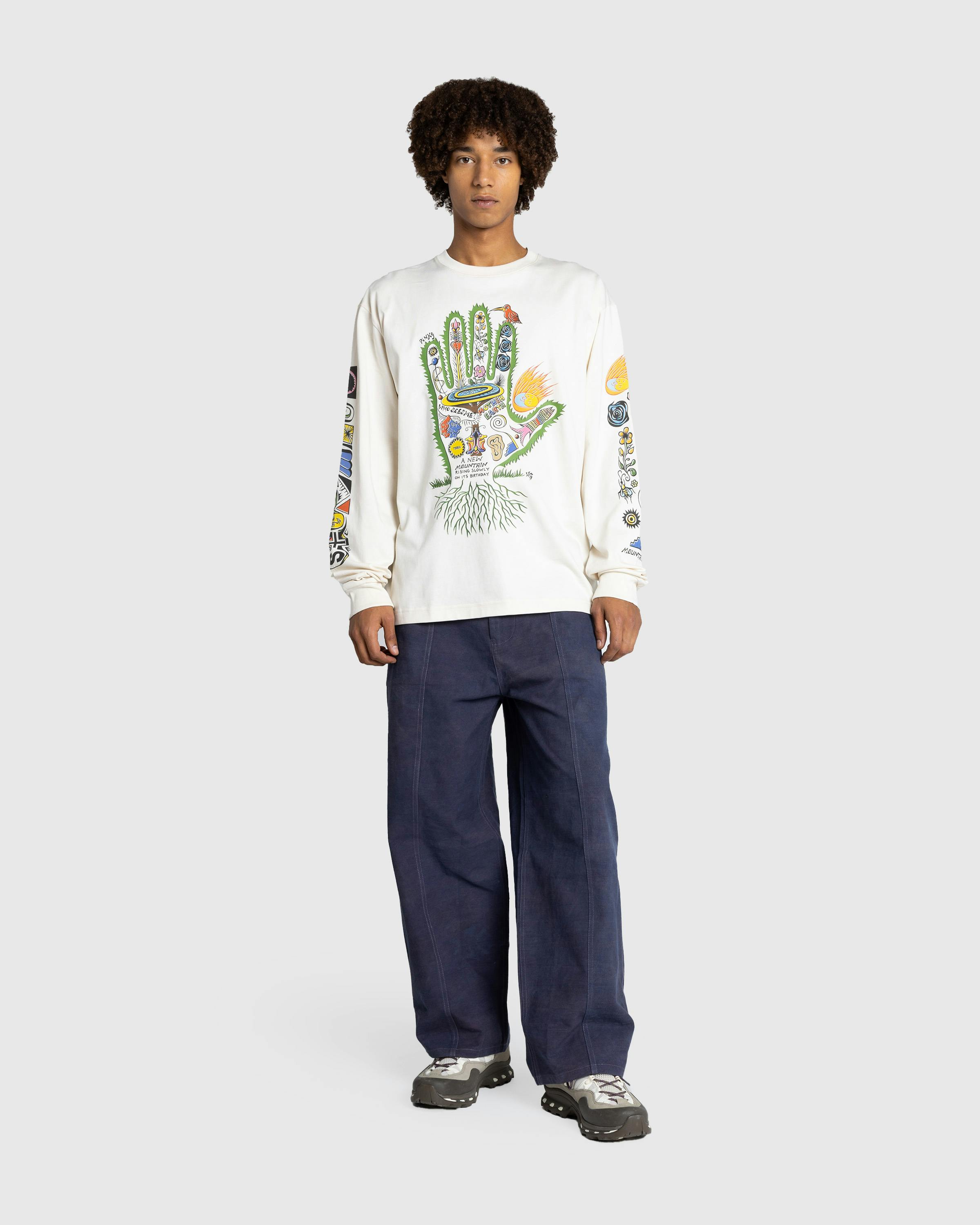 Story mfg. – Grateful Tee LS Story Hand - Longsleeves - Multi - Image 3