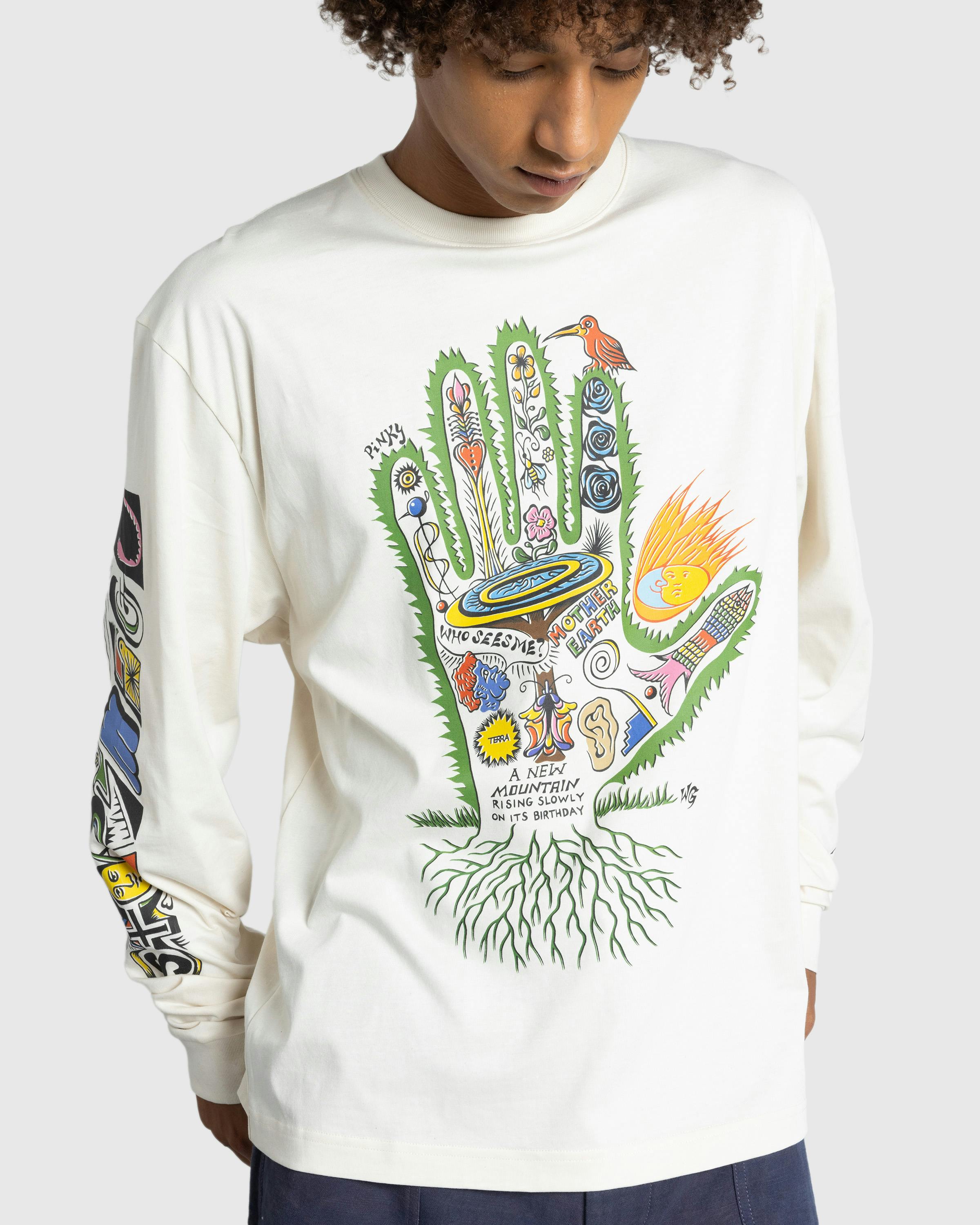 Story mfg. – Grateful Tee LS Story Hand - Longsleeves - Multi - Image 4