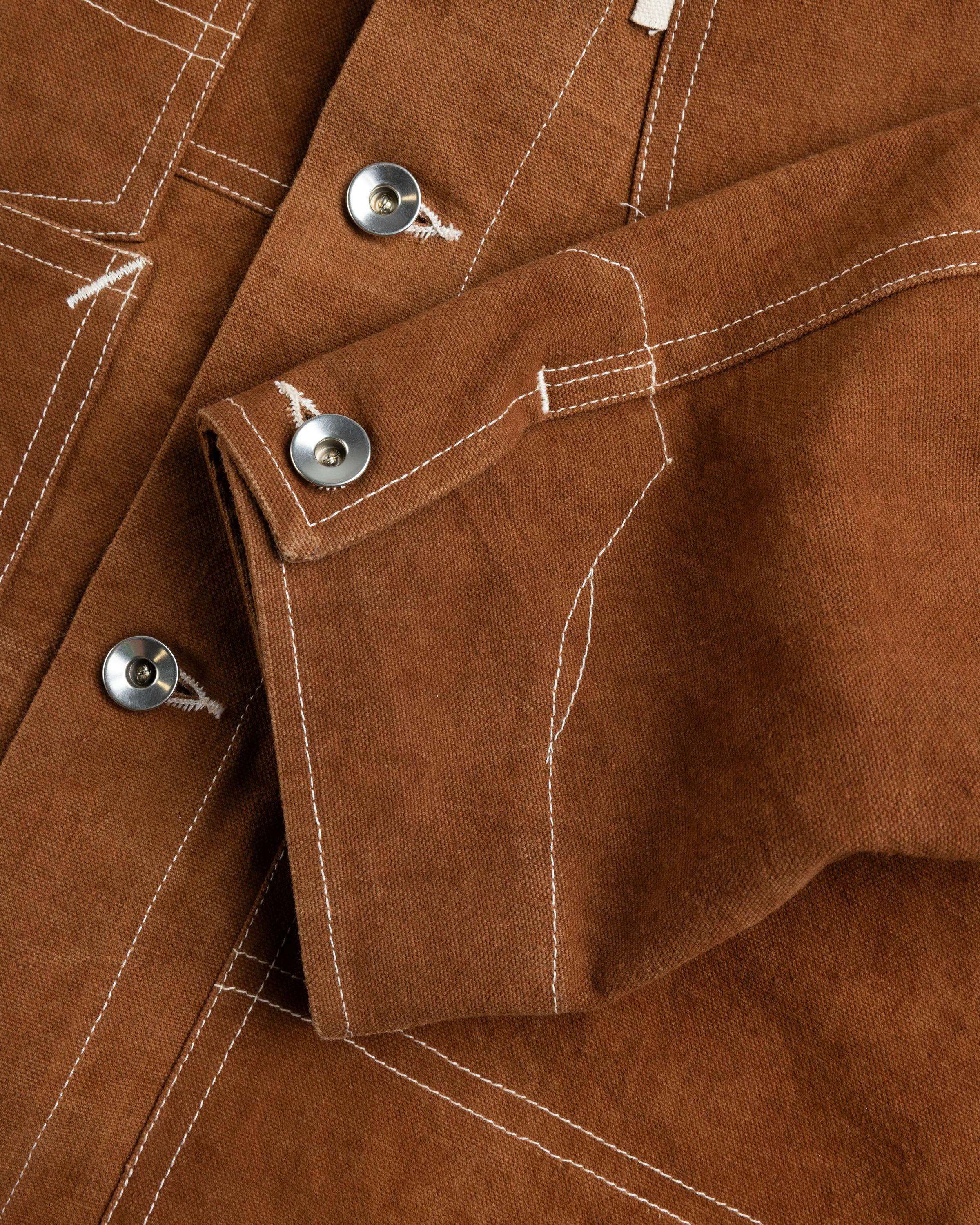 Story mfg. – Station Jacket Brown Wonky-Wear - Jackets - Brown - Image 4