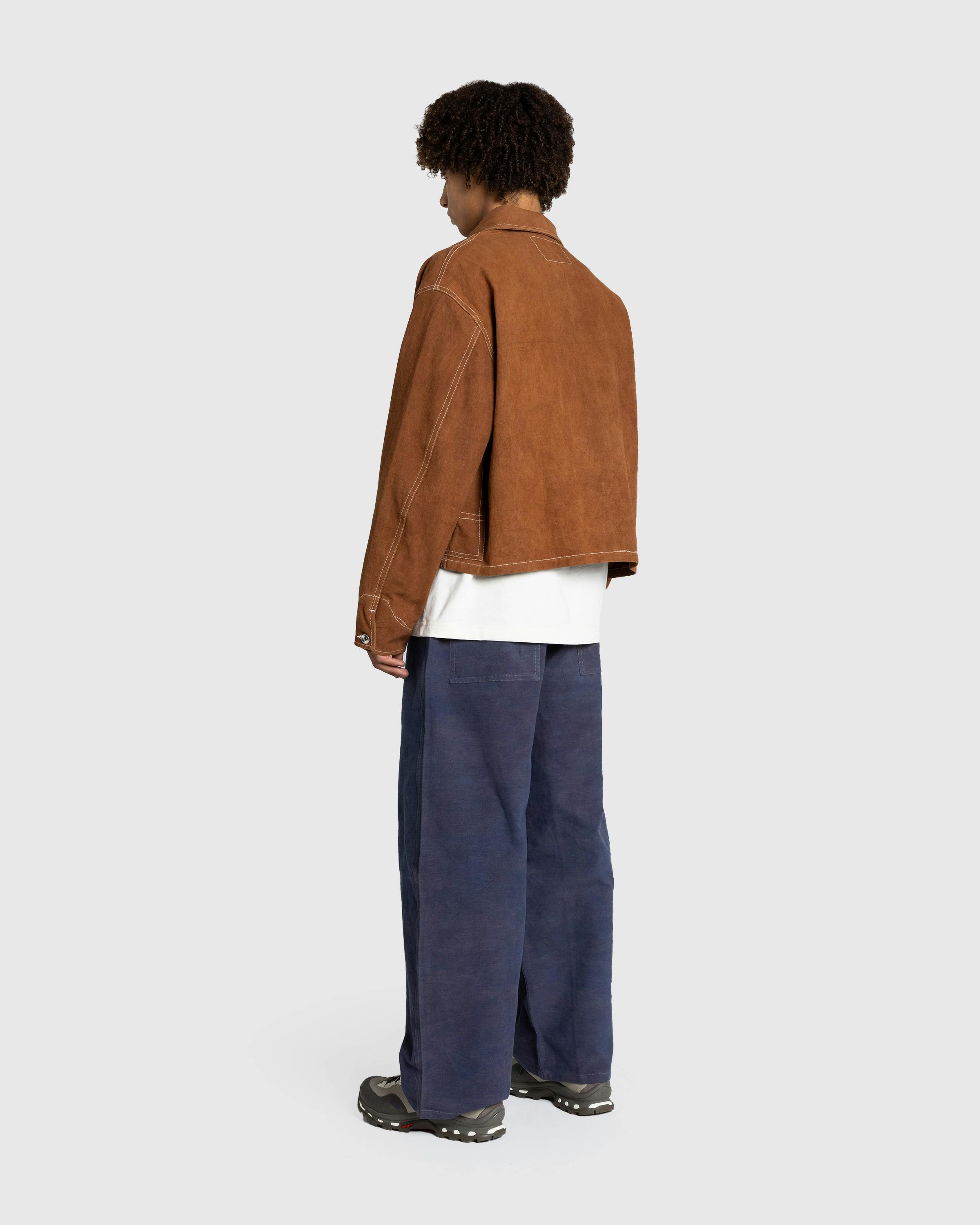 Story mfg. – Station Jacket Brown Wonky-Wear - Jackets - Brown - Image 6