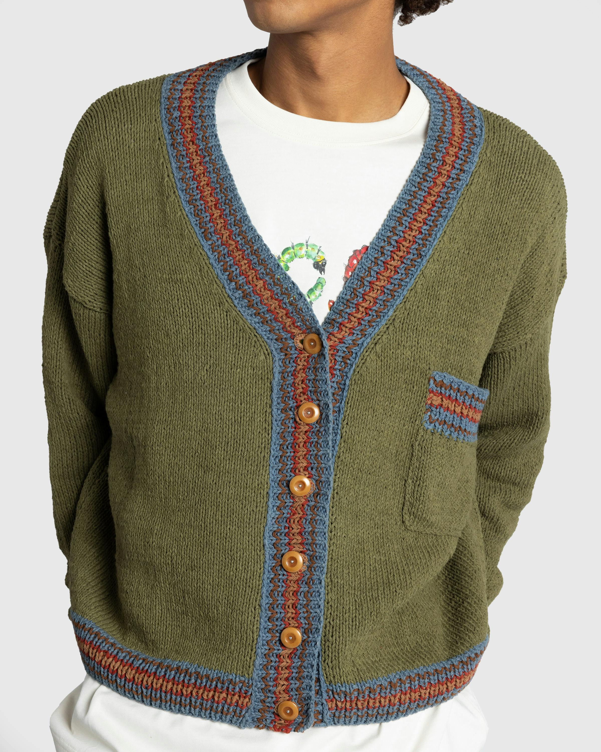 Story mfg. – Bulb Cardigan Olive - Cardigans - Green - Image 5