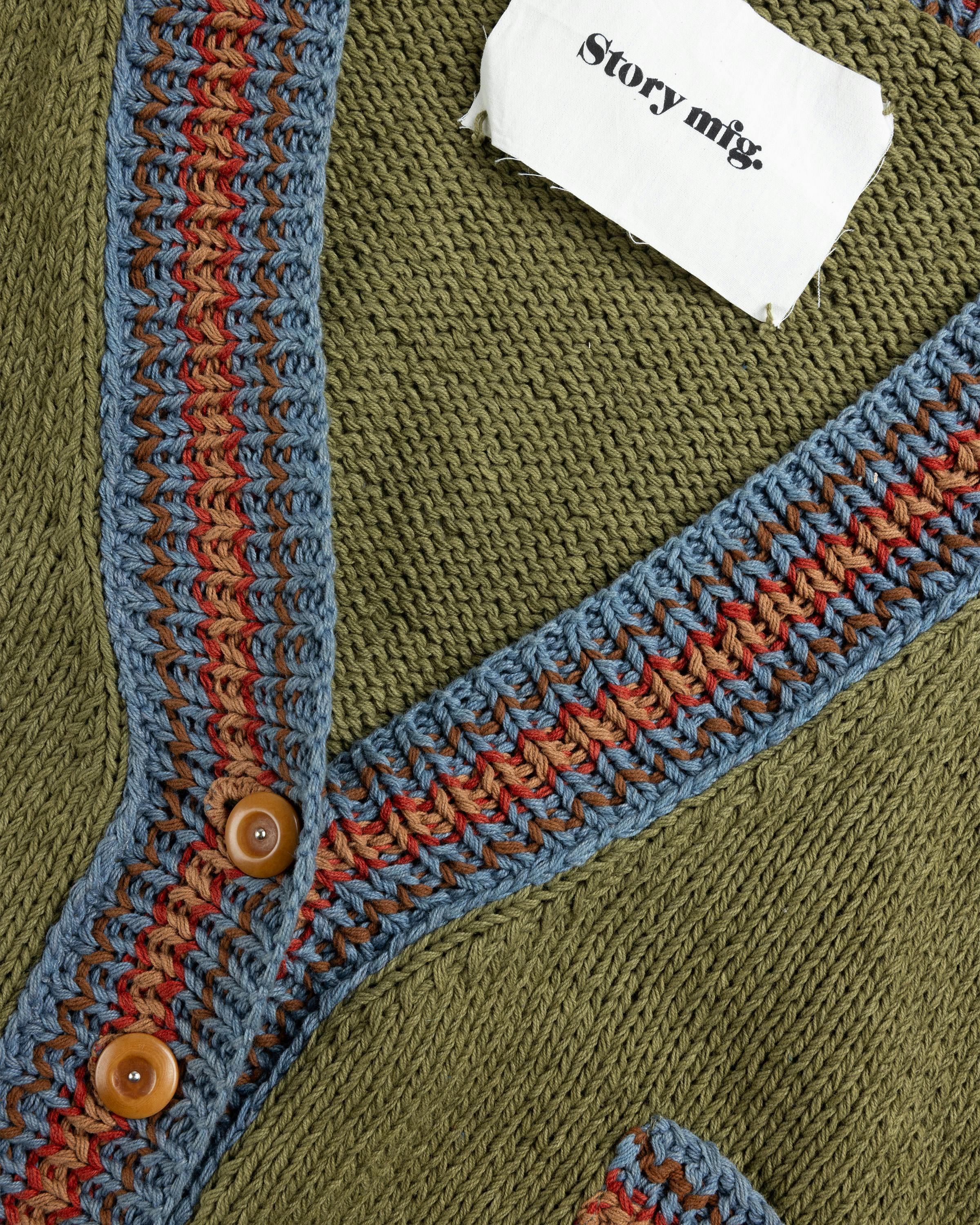 Story mfg. – Bulb Cardigan Olive - Cardigans - Green - Image 8