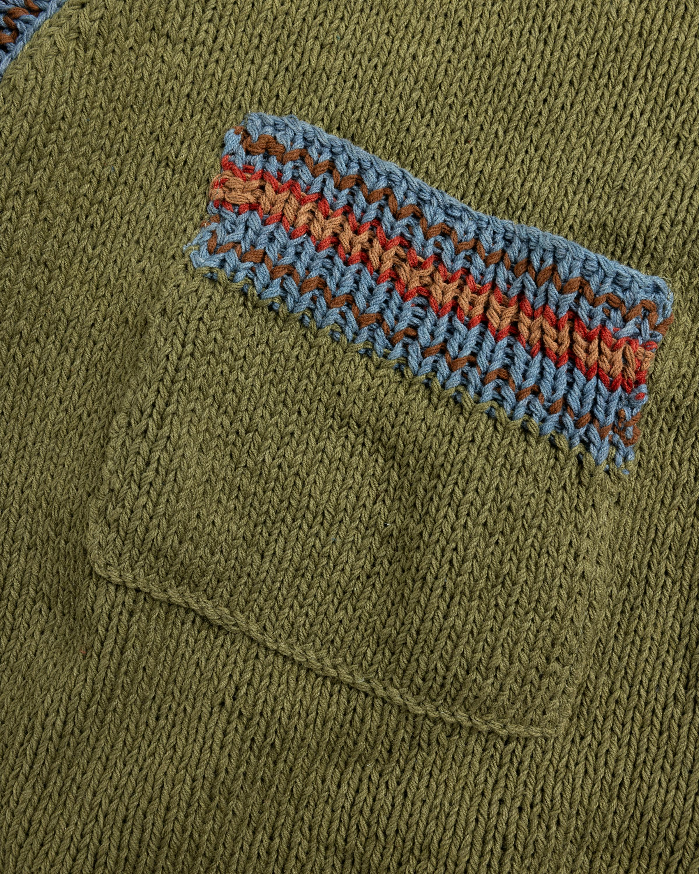 Story mfg. – Bulb Cardigan Olive - Cardigans - Green - Image 3