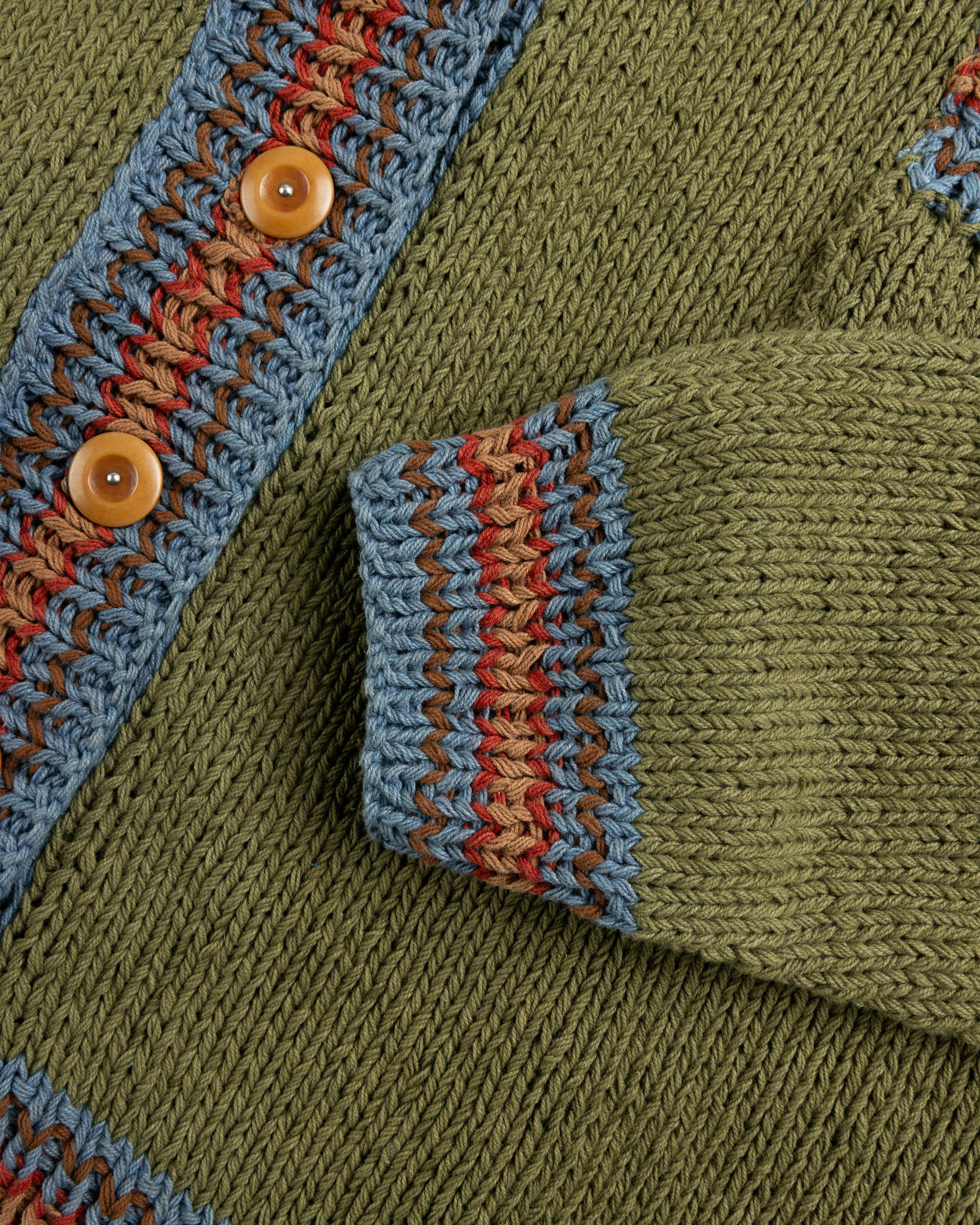 Story mfg. – Bulb Cardigan Olive - Cardigans - Green - Image 4